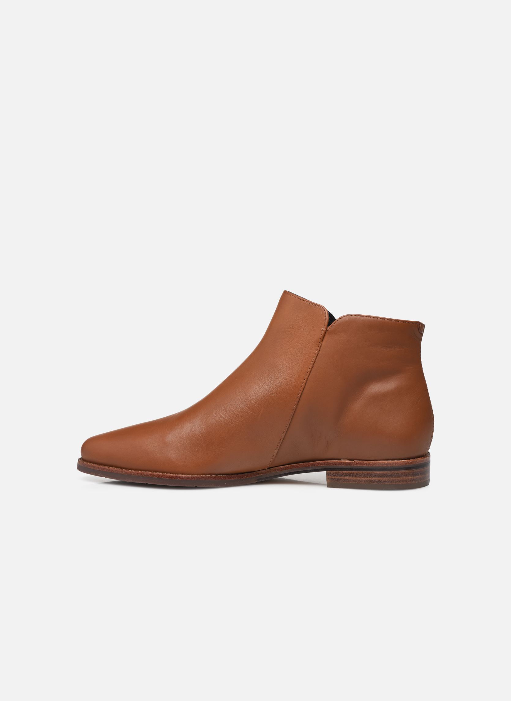 Niedrige Ankle Boots Wala damen braun Georgia Rose Soft Niedrige Ankle Boots Wala damen braun Cognac
