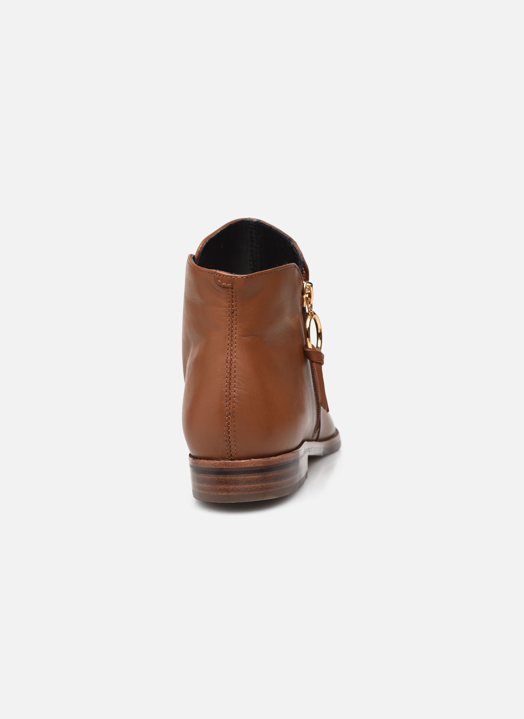 Niedrige Ankle Boots Wala damen braun Georgia Rose Soft Niedrige Ankle Boots Wala damen braun Cognac