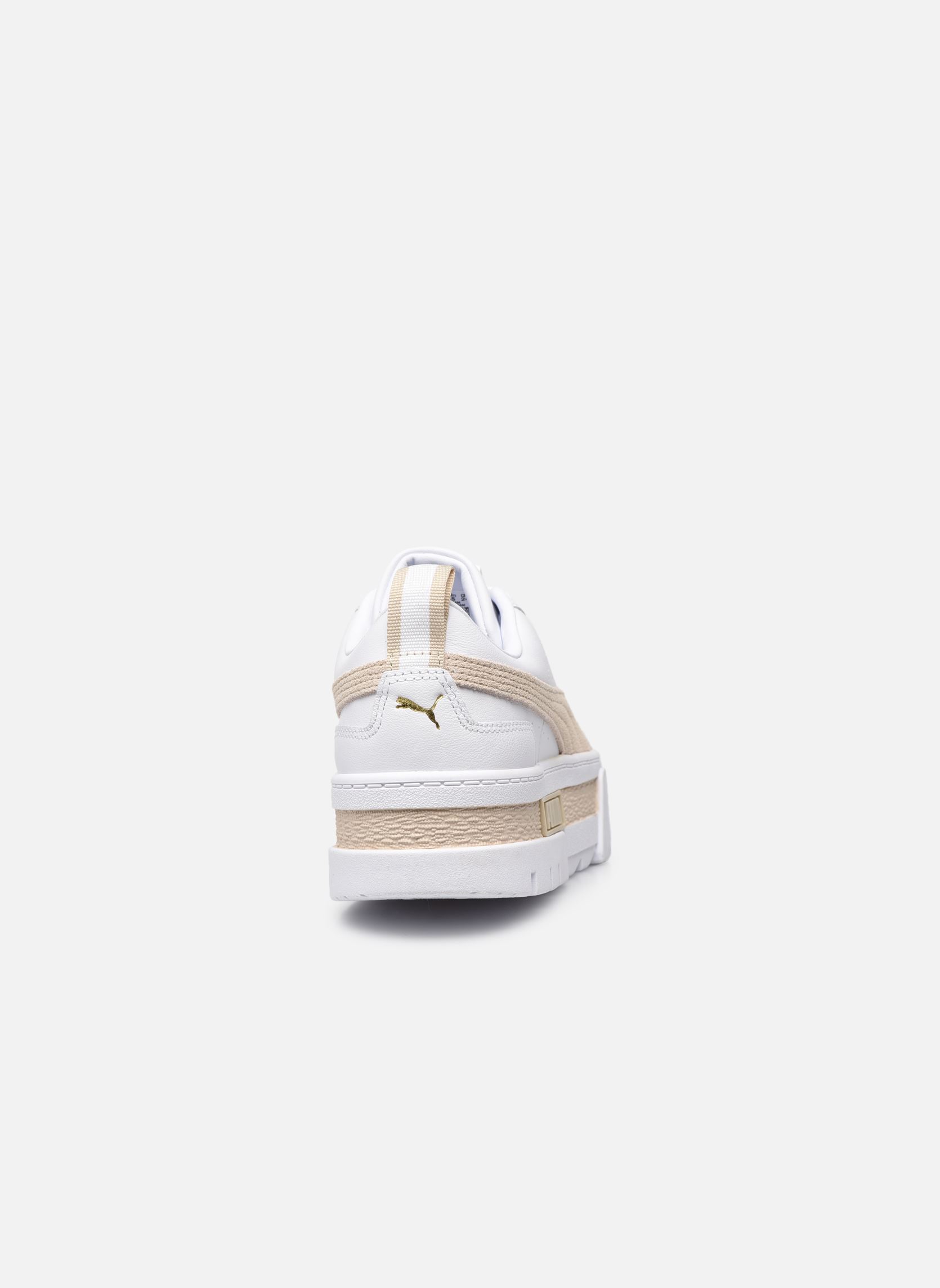 Niedrige Sneaker Mayze Lth Wns damen weiß Puma Niedrige Sneaker Mayze Lth Wns damen weiß PUMA WHITE-PEYOTE