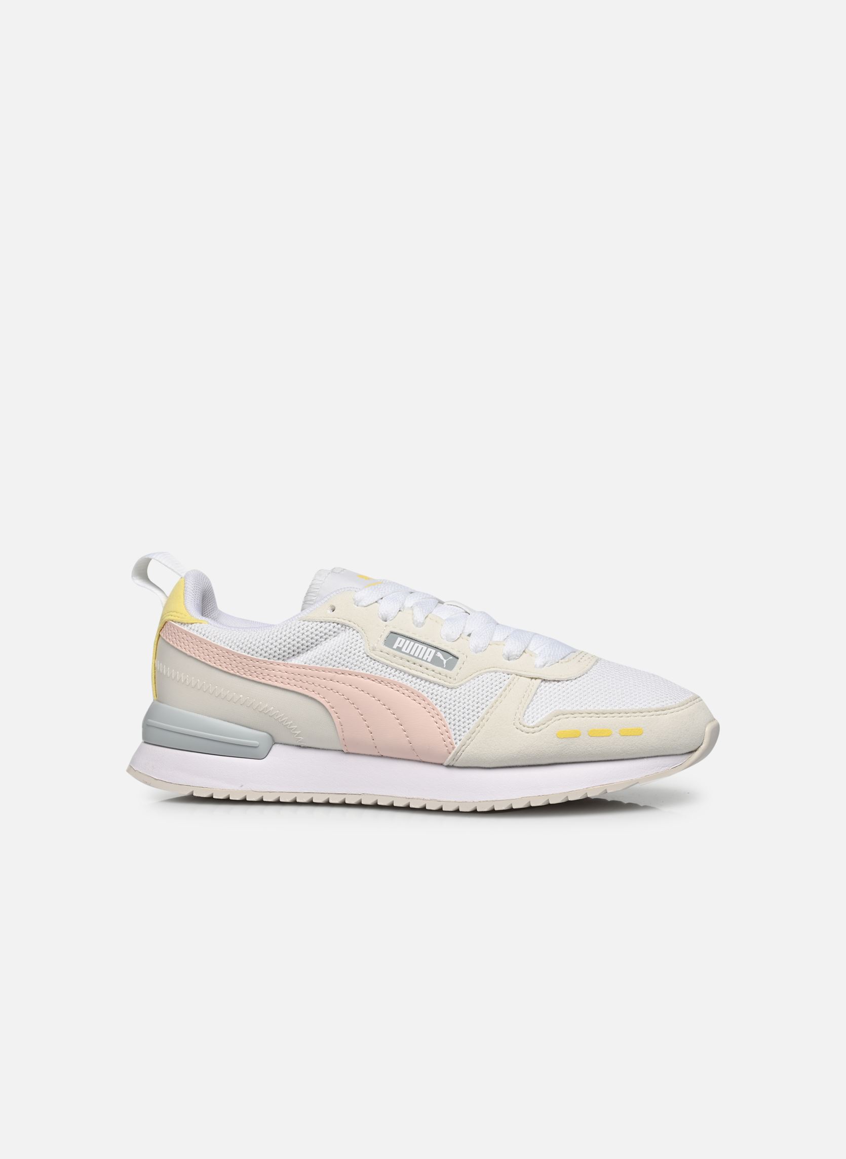Baskets basses Wns Puma R78 femme blanc Puma Baskets basses Wns Puma R78 femme blanc PUMA WHITE-ISLAND PINK-VAPOROU