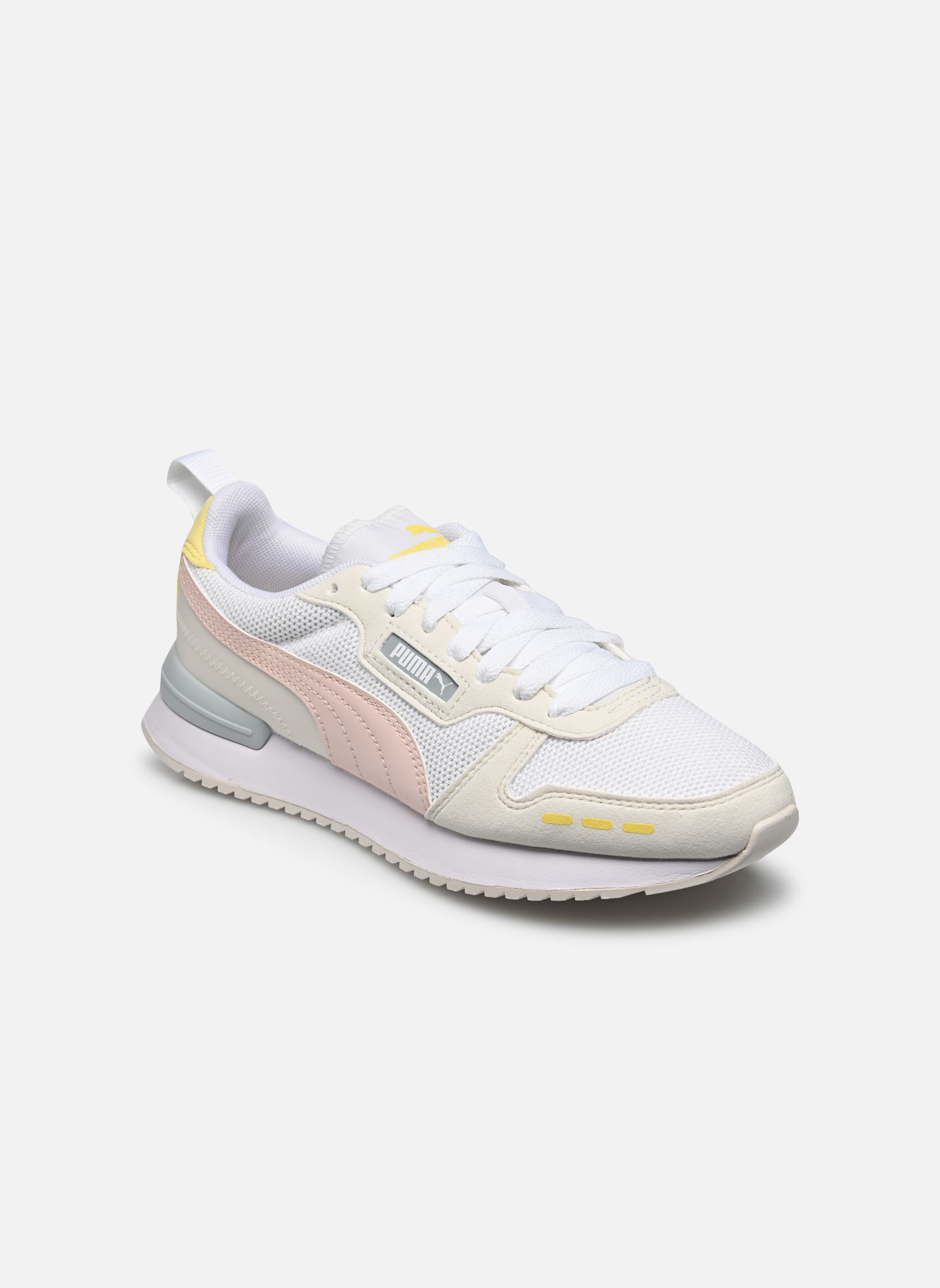 Baskets basses Wns Puma R78 femme blanc Puma Baskets basses Wns Puma R78 femme blanc PUMA WHITE-ISLAND PINK-VAPOROU