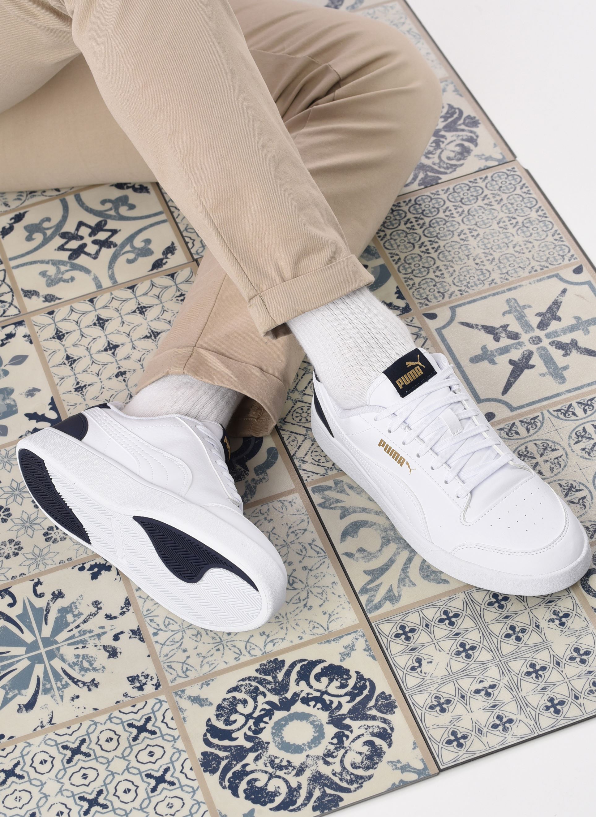 basket puma shuffle homme
