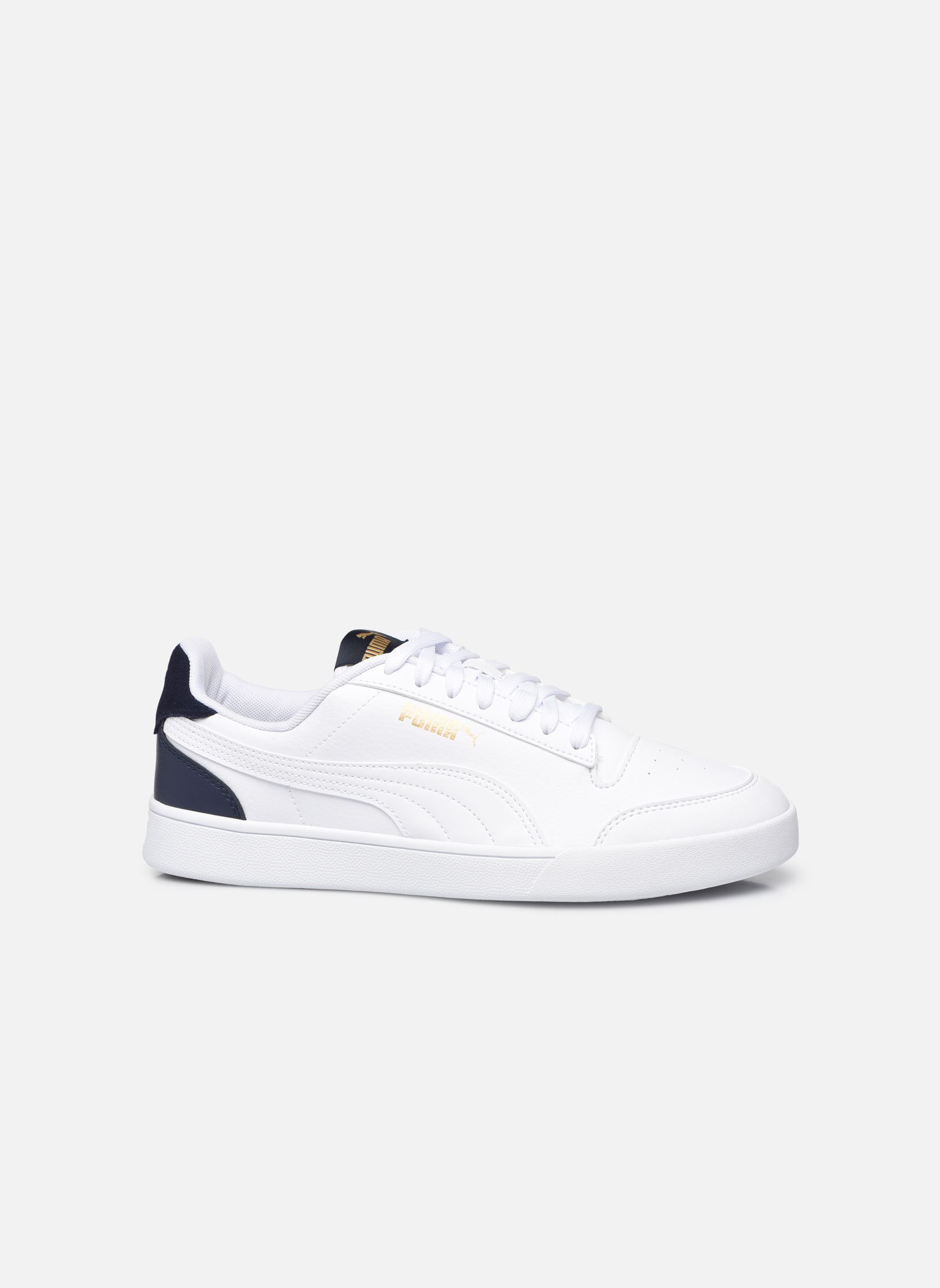 Lage sneakers Puma Shuffle M heren wit Puma Lage sneakers Puma Shuffle M heren wit Puma White-Puma White-Peacoat-