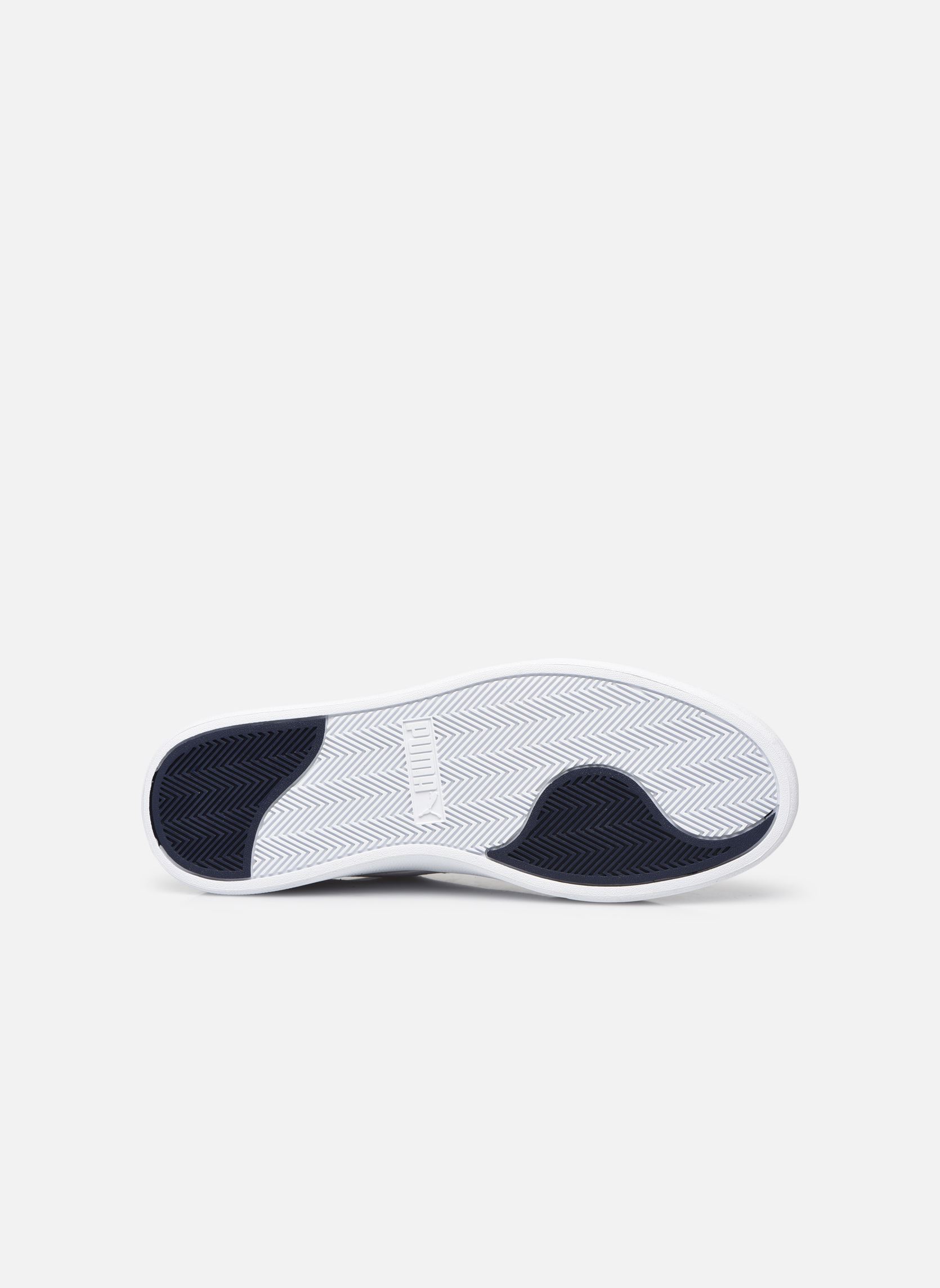 Lage sneakers Puma Shuffle M heren wit Puma Lage sneakers Puma Shuffle M heren wit Puma White-Puma White-Peacoat-