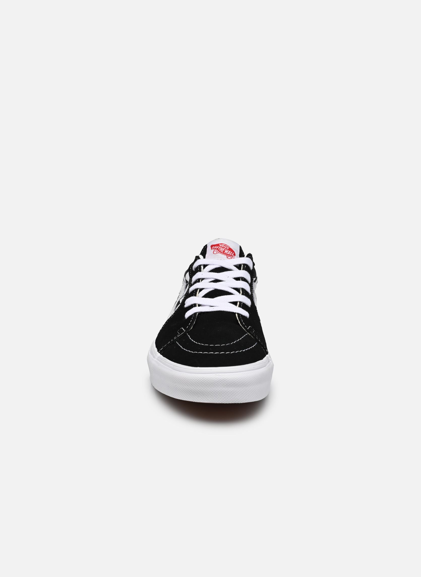 Niedrige Sneaker UA SK8-Low M herren schwarz Vans Niedrige Sneaker UA SK8-Low M herren schwarz (CANVASSUEDE)BLKCHCKRBRD
