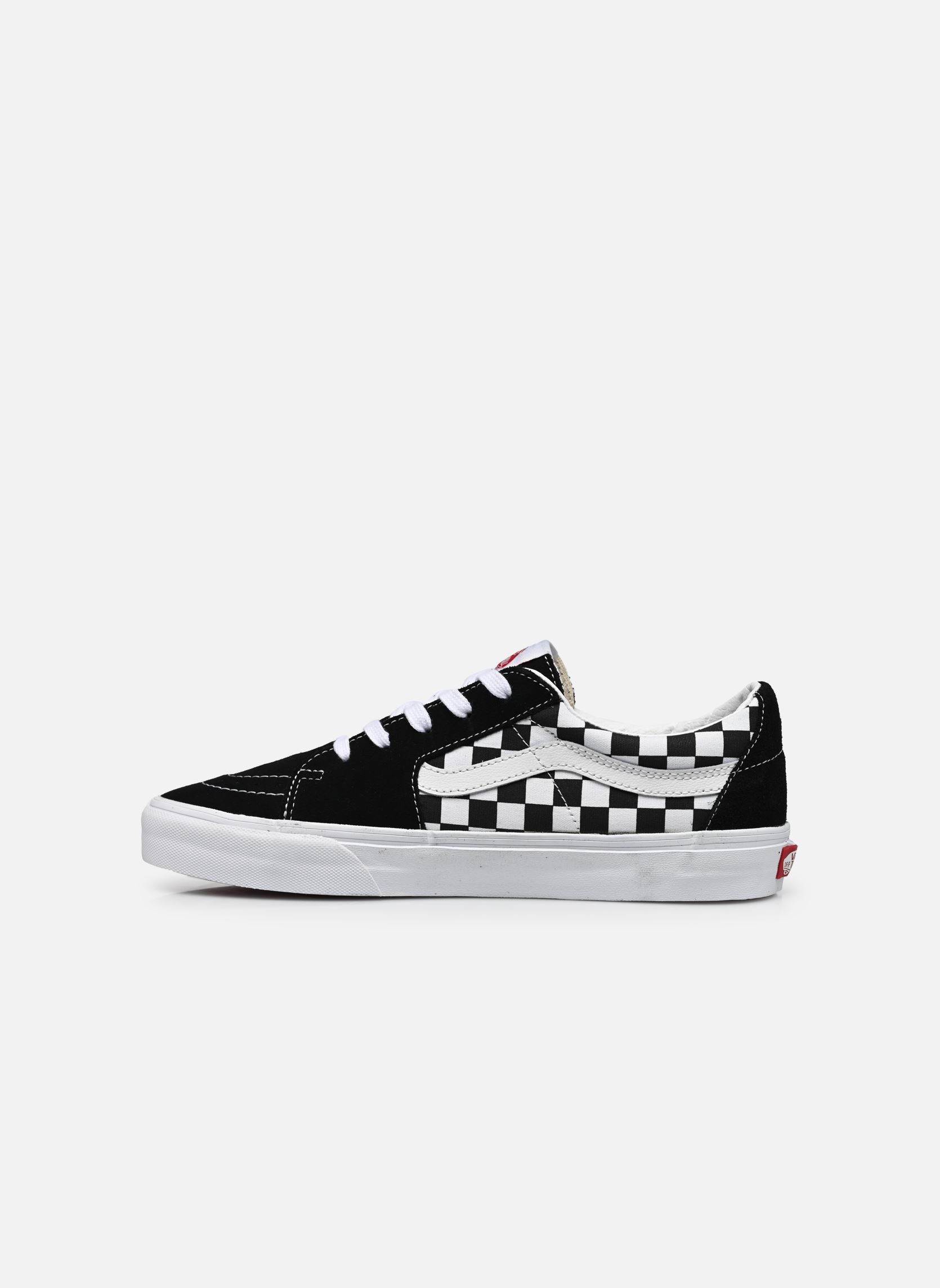 Niedrige Sneaker UA SK8-Low M herren schwarz Vans Niedrige Sneaker UA SK8-Low M herren schwarz (CANVASSUEDE)BLKCHCKRBRD