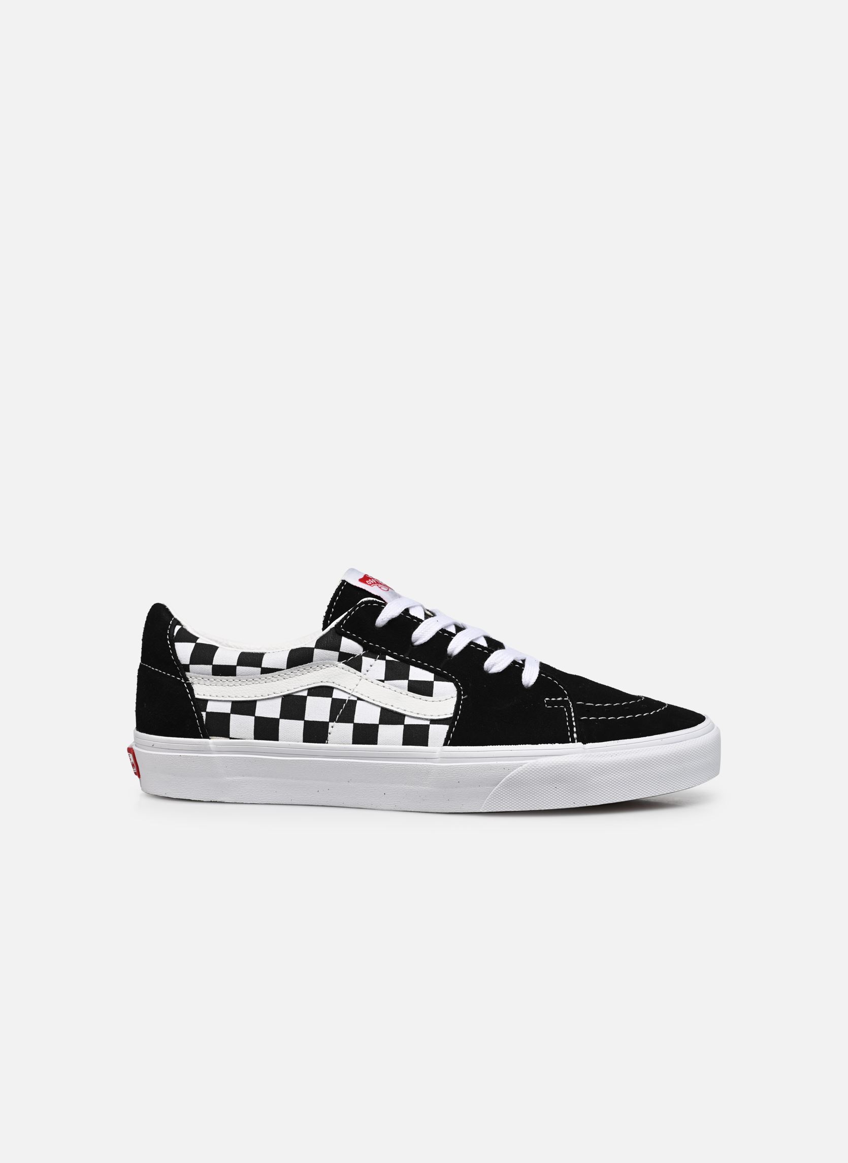 Niedrige Sneaker UA SK8-Low M herren schwarz Vans Niedrige Sneaker UA SK8-Low M herren schwarz (CANVASSUEDE)BLKCHCKRBRD