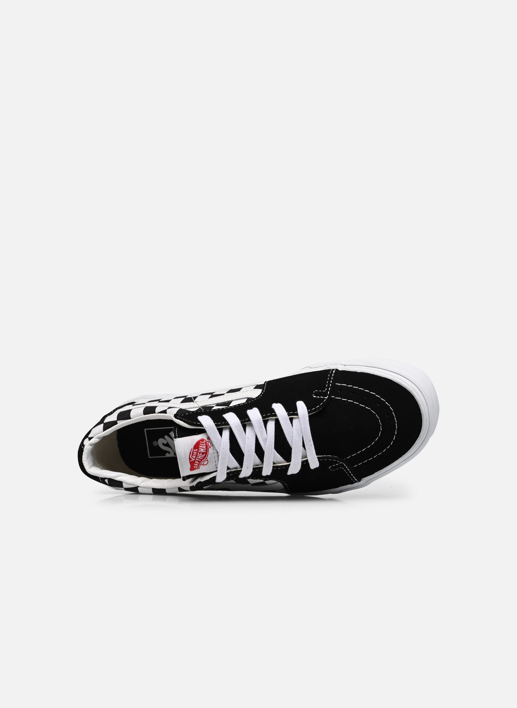 Niedrige Sneaker UA SK8-Low M herren schwarz Vans Niedrige Sneaker UA SK8-Low M herren schwarz (CANVASSUEDE)BLKCHCKRBRD