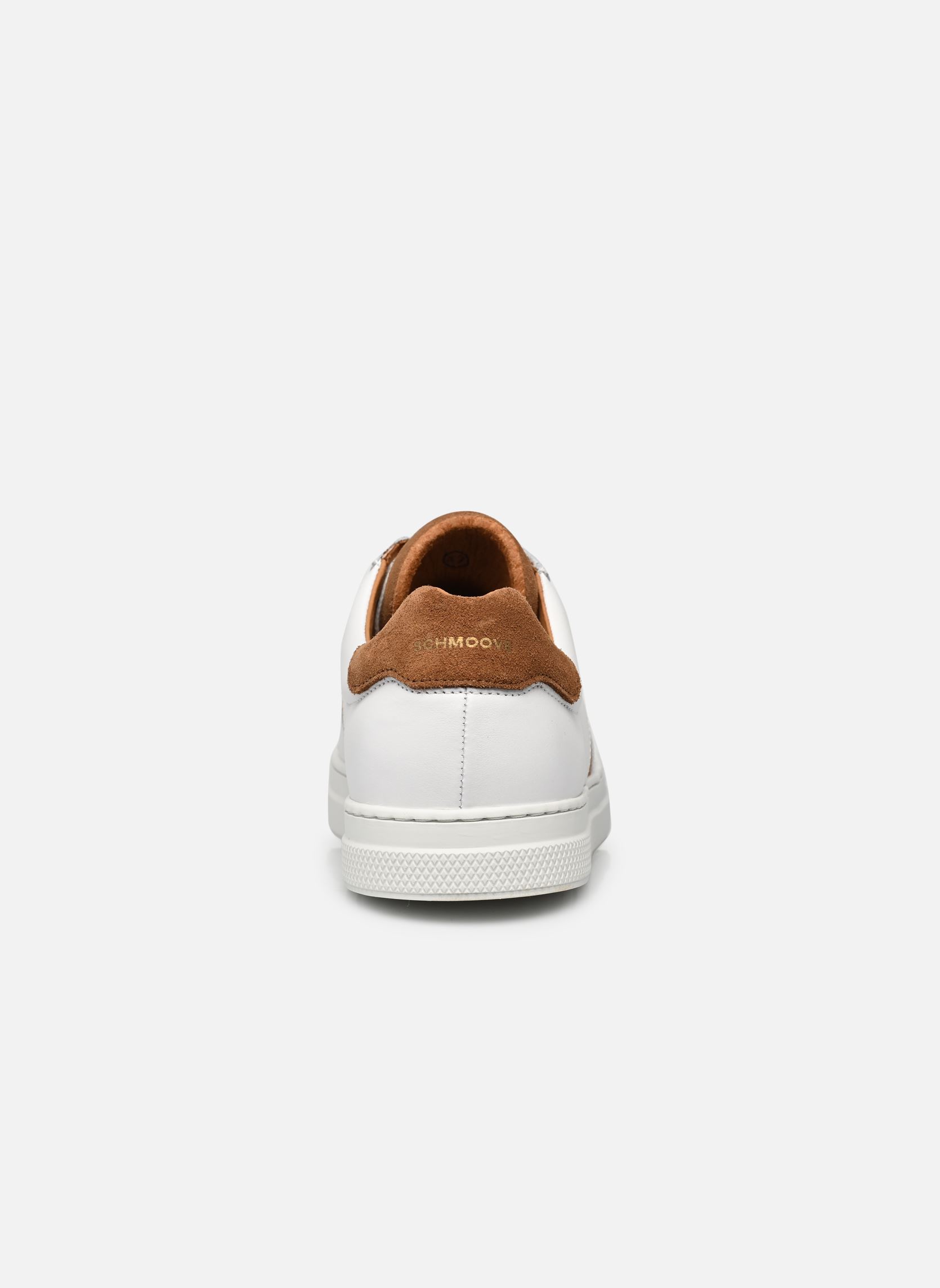 Baskets basses SPARK GANG homme blanc Schmoove Baskets basses SPARK GANG homme blanc WHITE/COGNAC