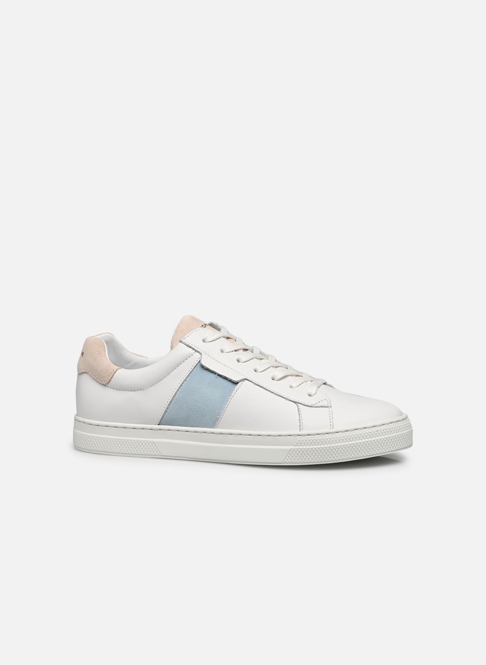 Lage sneakers SPARK GANG heren wit Schmoove Lage sneakers SPARK GANG heren wit WHITE/DOVE/CIEL