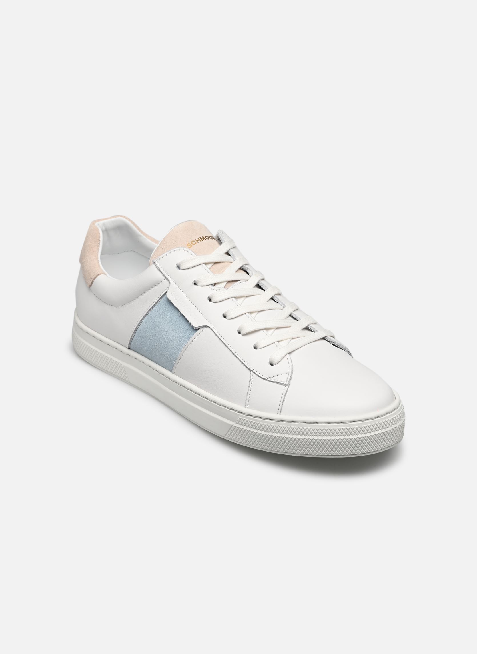 Lage sneakers SPARK GANG heren wit Schmoove Lage sneakers SPARK GANG heren wit WHITE/DOVE/CIEL