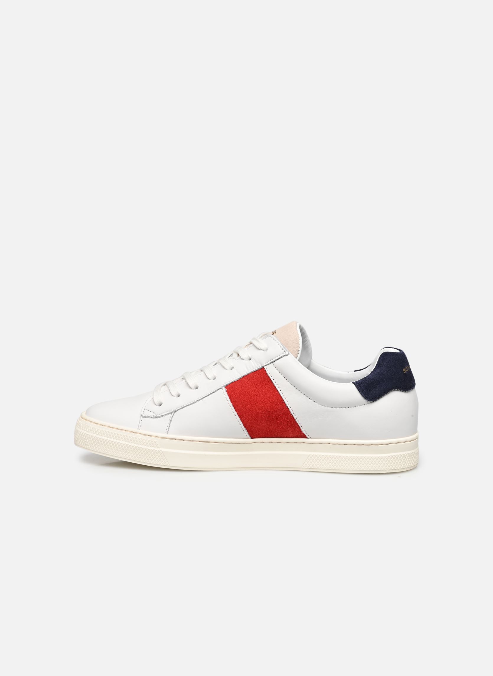 Baskets basses SPARK GANG homme blanc Schmoove Baskets basses SPARK GANG homme blanc WHITE/DOVE-RED-BLUE