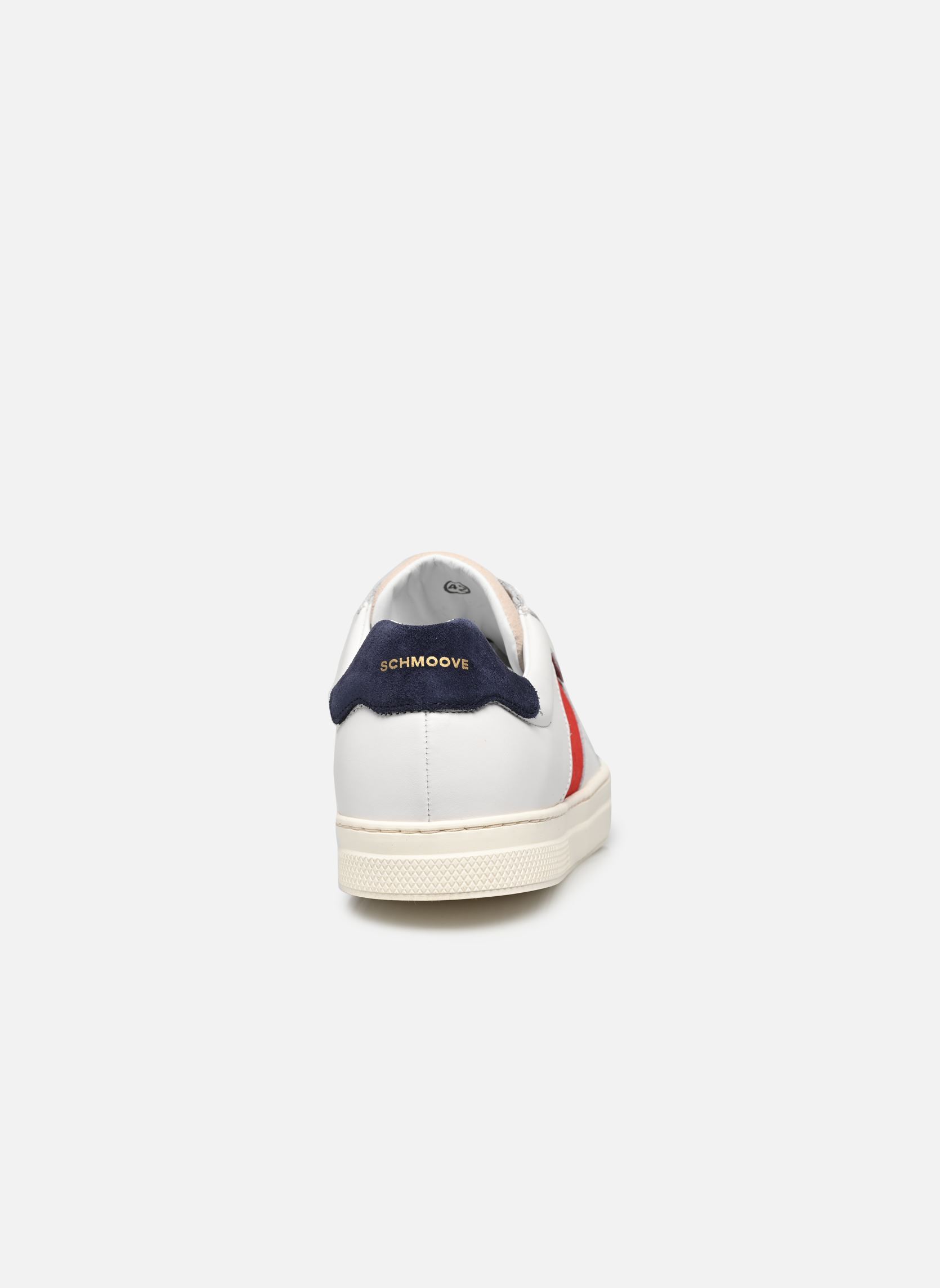 Baskets basses SPARK GANG homme blanc Schmoove Baskets basses SPARK GANG homme blanc WHITE/DOVE-RED-BLUE