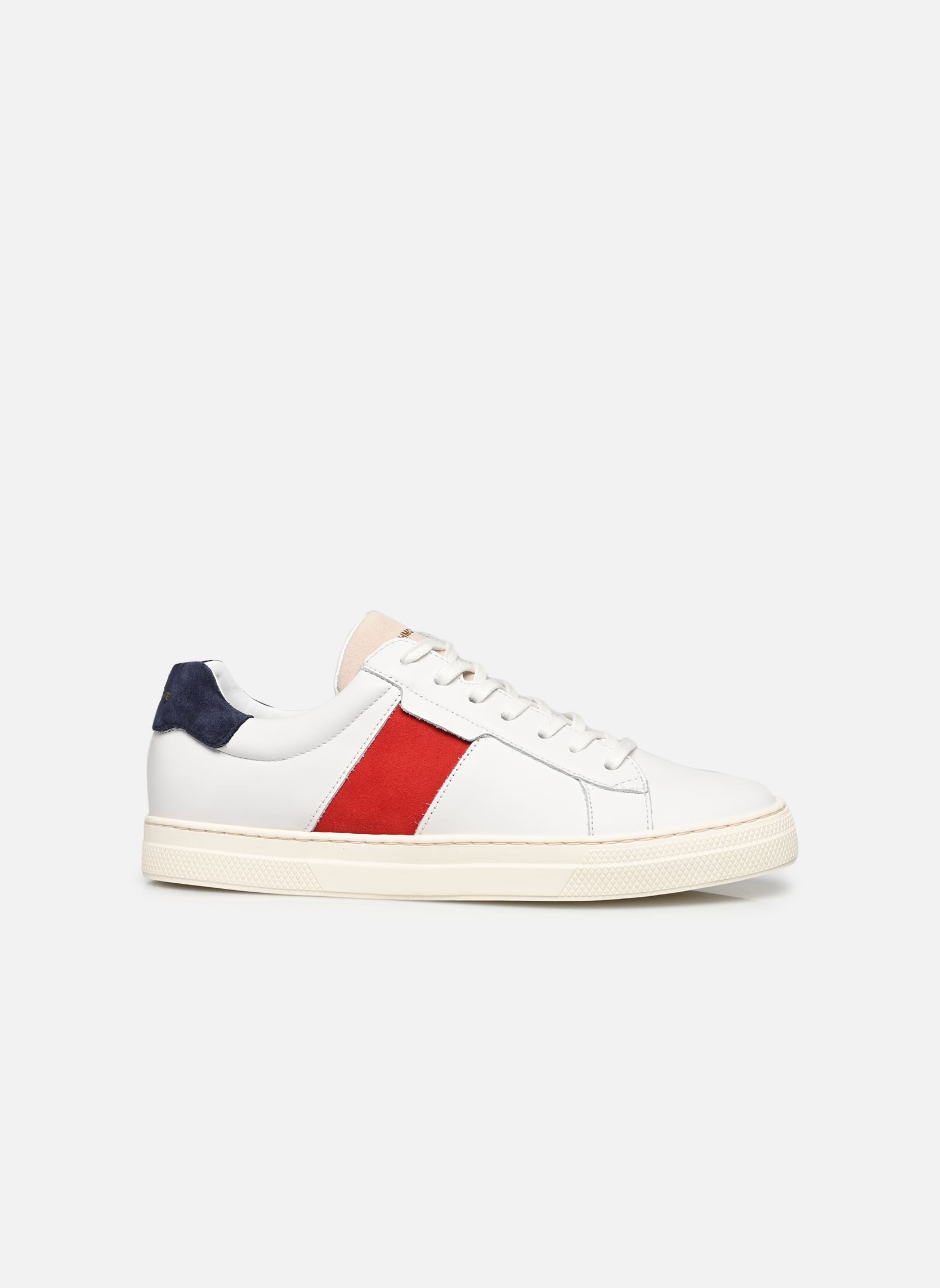 Baskets basses SPARK GANG homme blanc Schmoove Baskets basses SPARK GANG homme blanc WHITE/DOVE-RED-BLUE