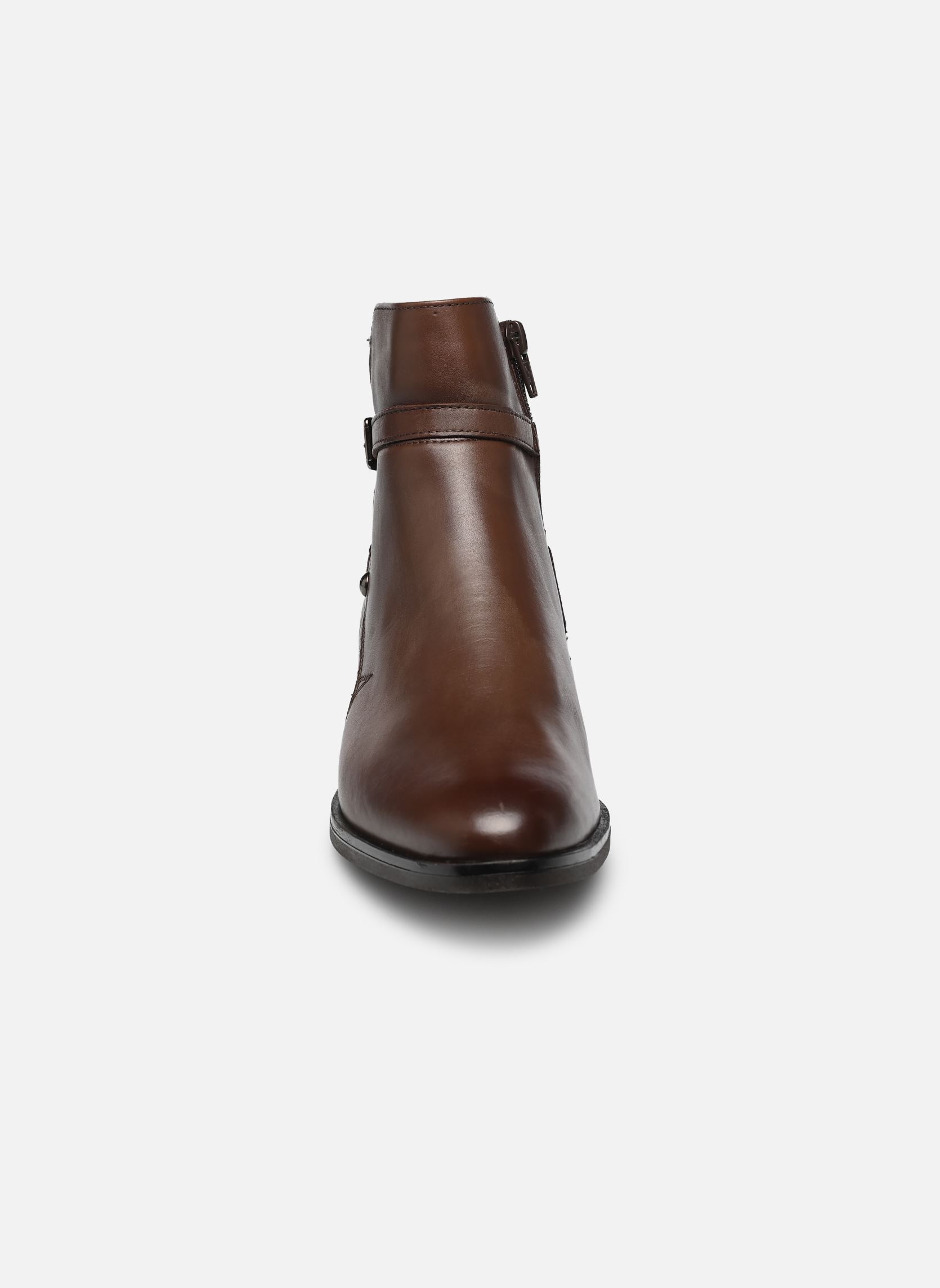 Niedrige Ankle Boots Ramia damen braun Georgia Rose Soft Niedrige Ankle Boots Ramia damen braun COGNAC