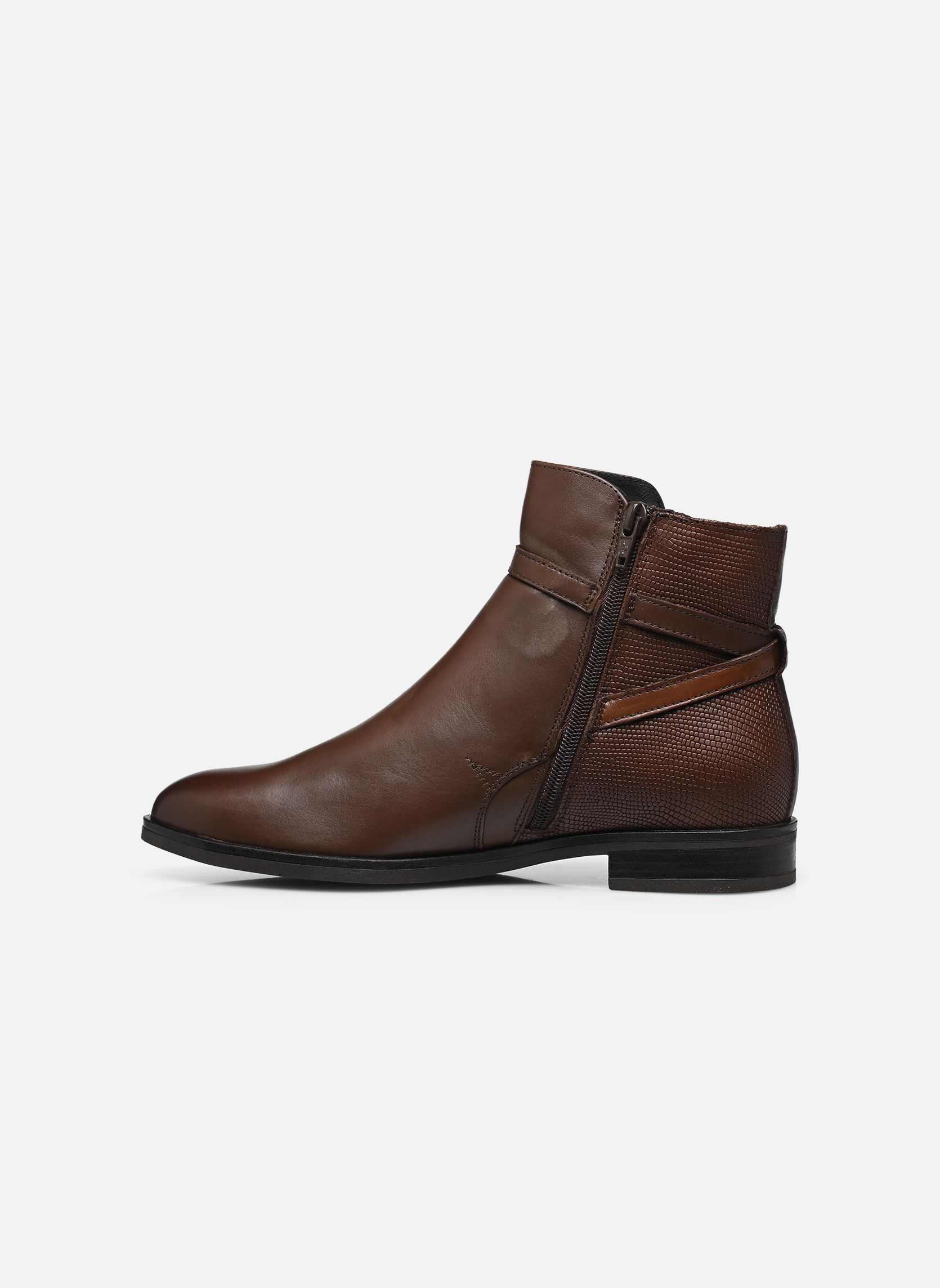 Niedrige Ankle Boots Ramia damen braun Georgia Rose Soft Niedrige Ankle Boots Ramia damen braun COGNAC