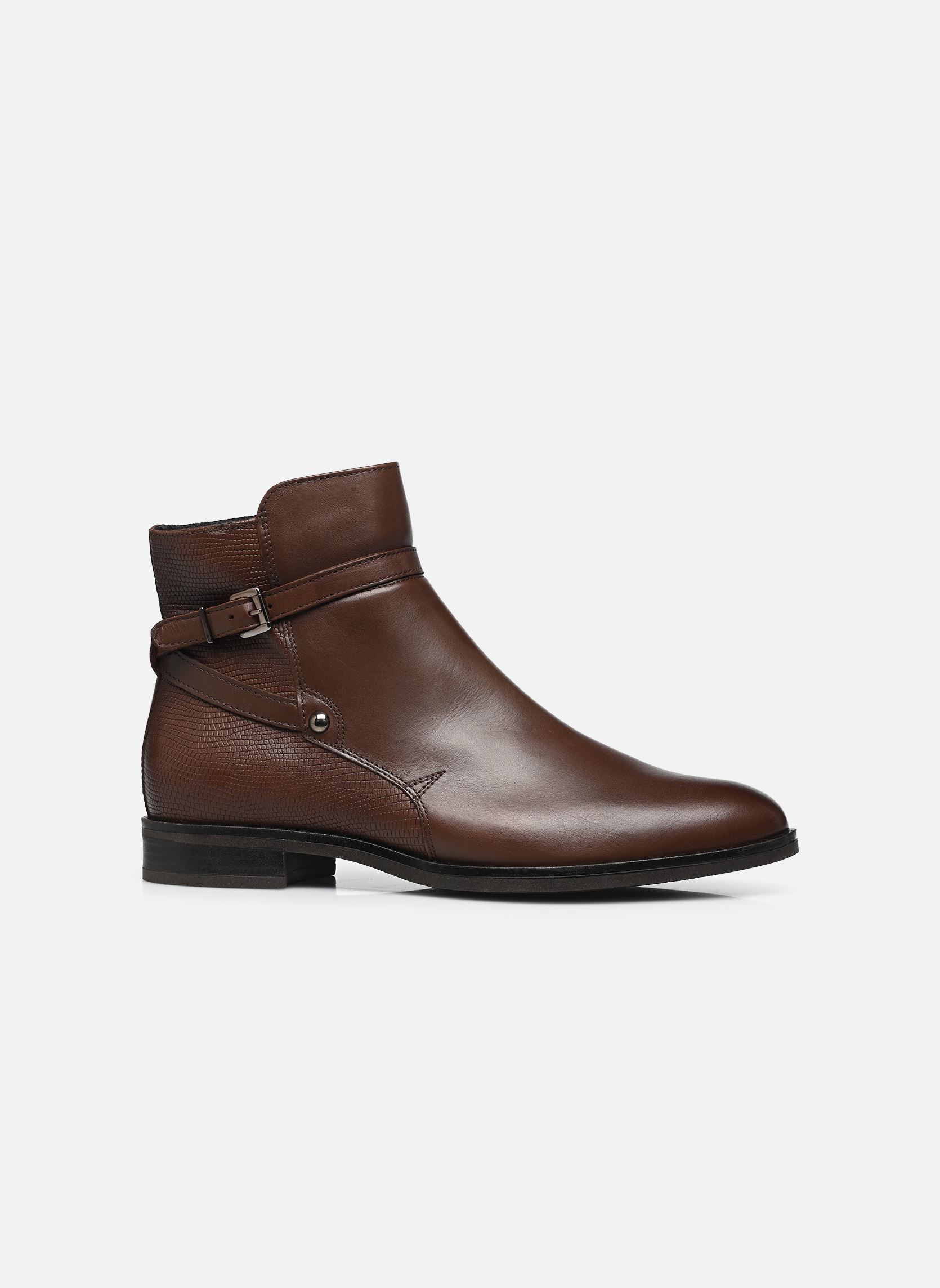 Niedrige Ankle Boots Ramia damen braun Georgia Rose Soft Niedrige Ankle Boots Ramia damen braun COGNAC
