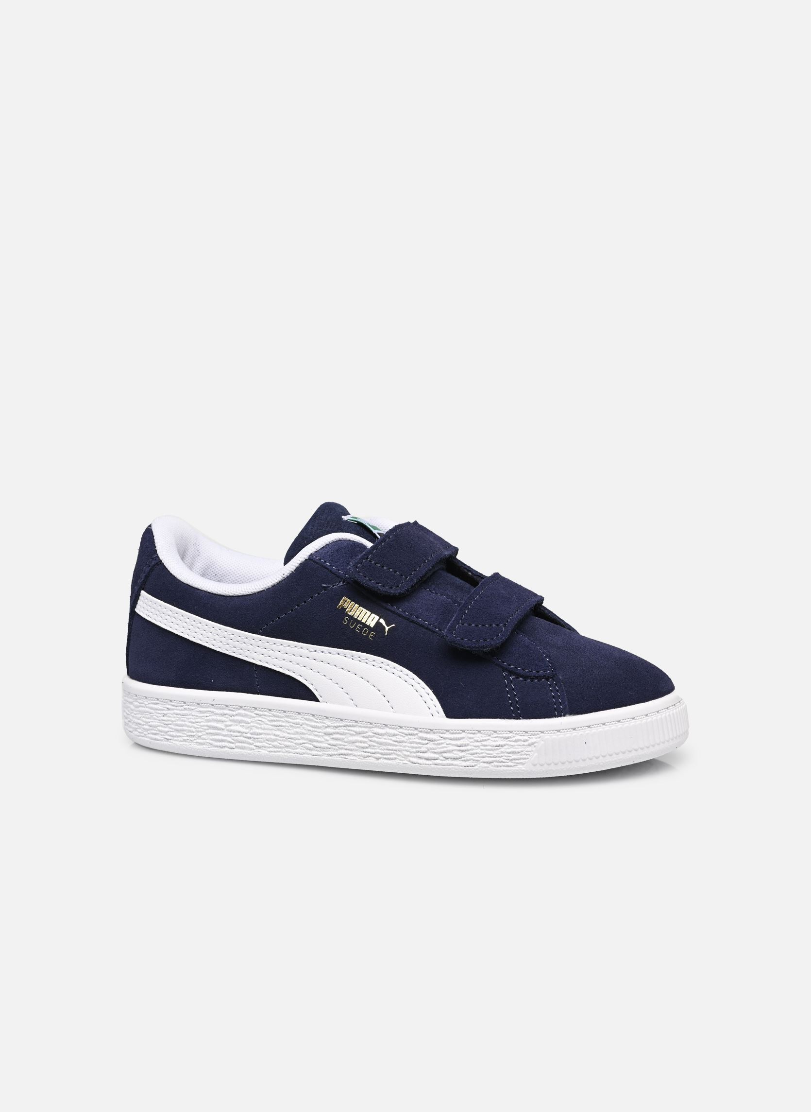 Niedrige Sneaker Suede Classic V Ps blau Puma Niedrige Sneaker Suede Classic V Ps blau PUMA NAVY-PUMA WHITE