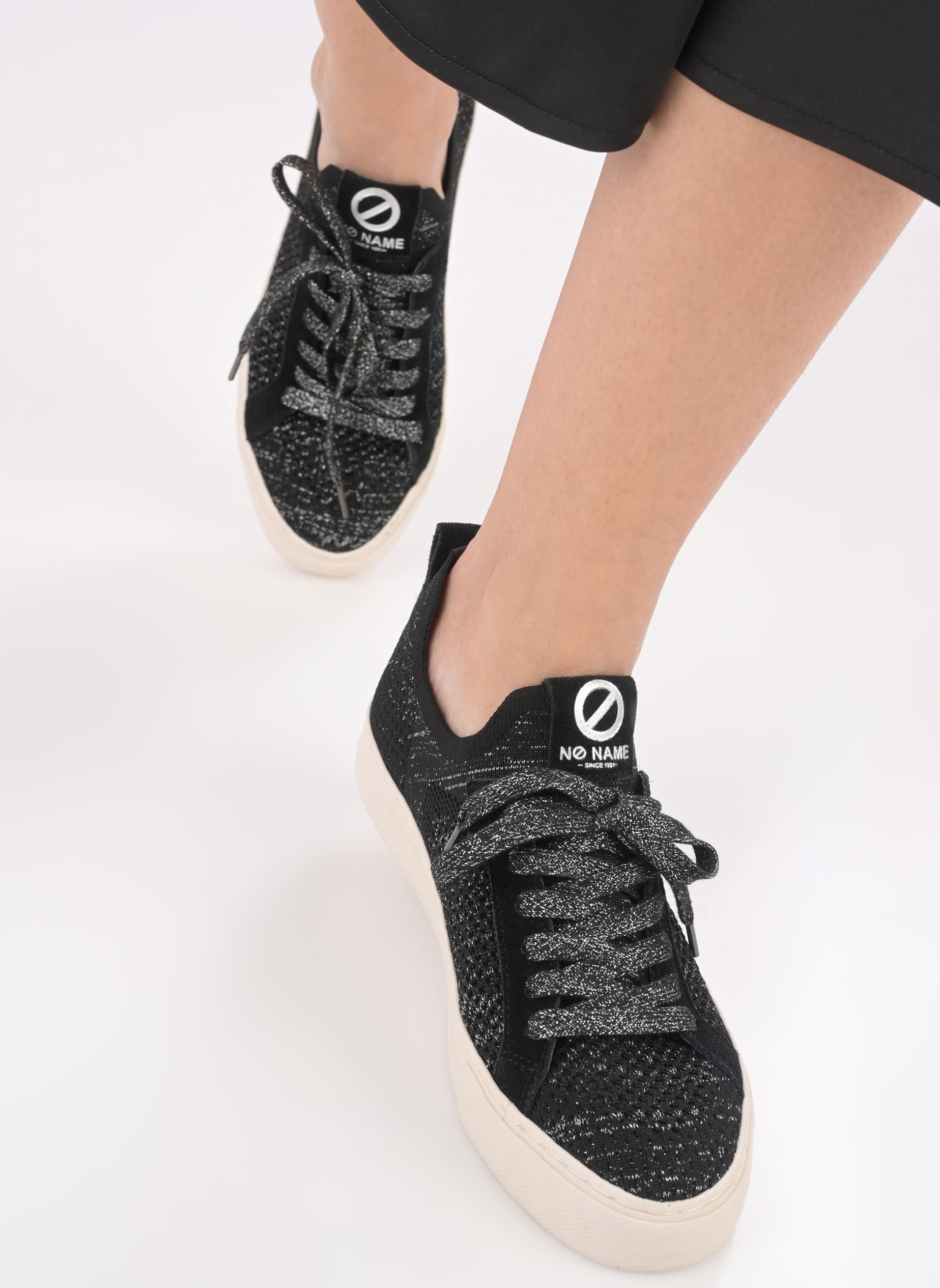 Baskets basses Arcade Fly femme noir No Name Baskets basses Arcade Fly femme noir Black/antik