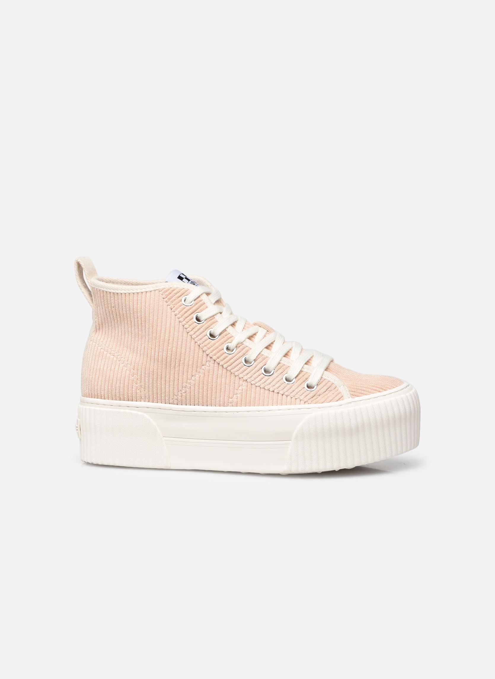 Sneakers alte IRON MID donna beige No Name Sneakers alte IRON MID donna beige Beige