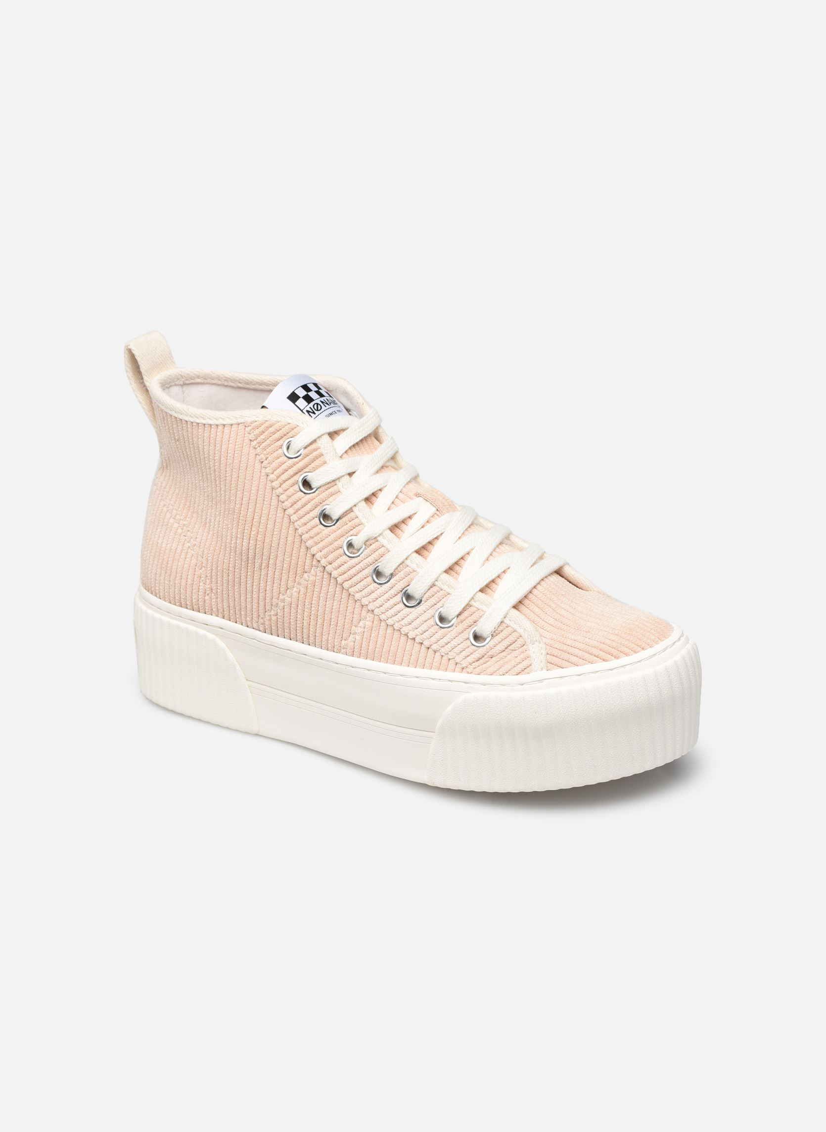 Sneakers alte IRON MID donna beige No Name Sneakers alte IRON MID donna beige Beige