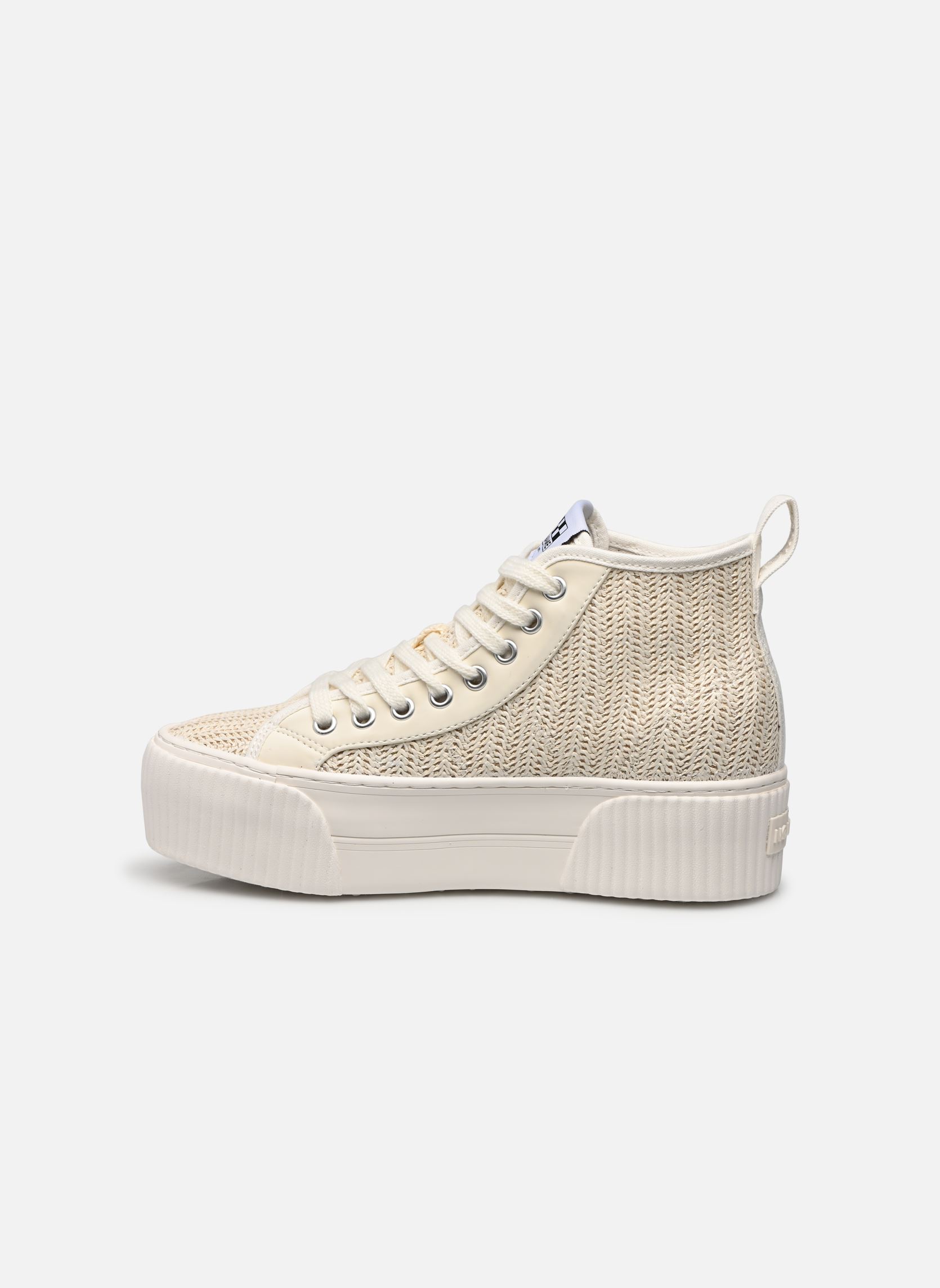 Hoge sneakers IRON MID dames beige No Name Hoge sneakers IRON MID dames beige NATURAL