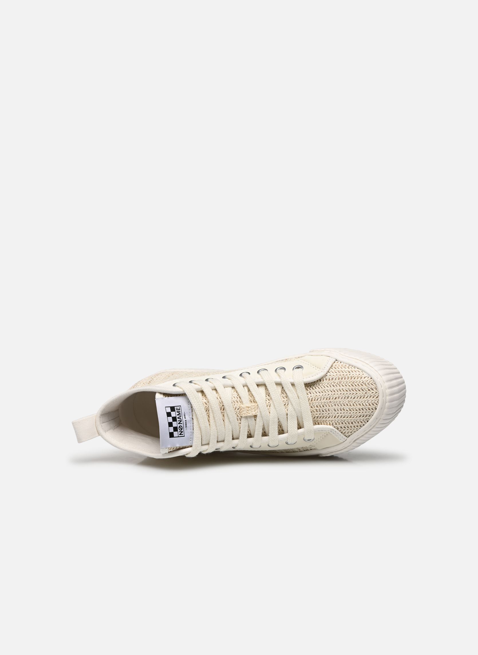 Hoge sneakers IRON MID dames beige No Name Hoge sneakers IRON MID dames beige NATURAL