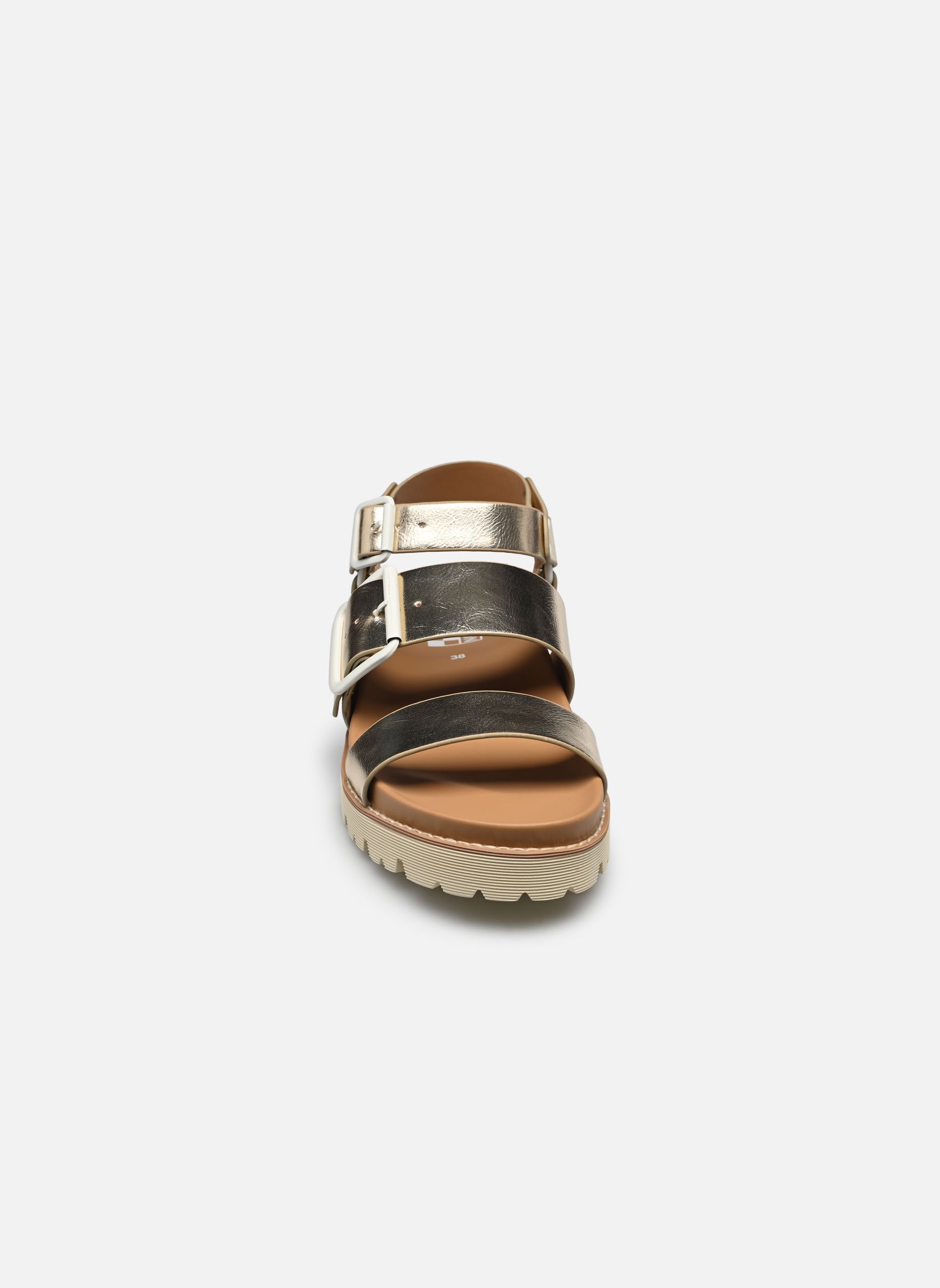 Sandalias y plataformas de cuña June Ankle mujer oro y bronce No Name Sandalias y plataformas de cuña June Ankle mujer oro y bronce L.GOLD