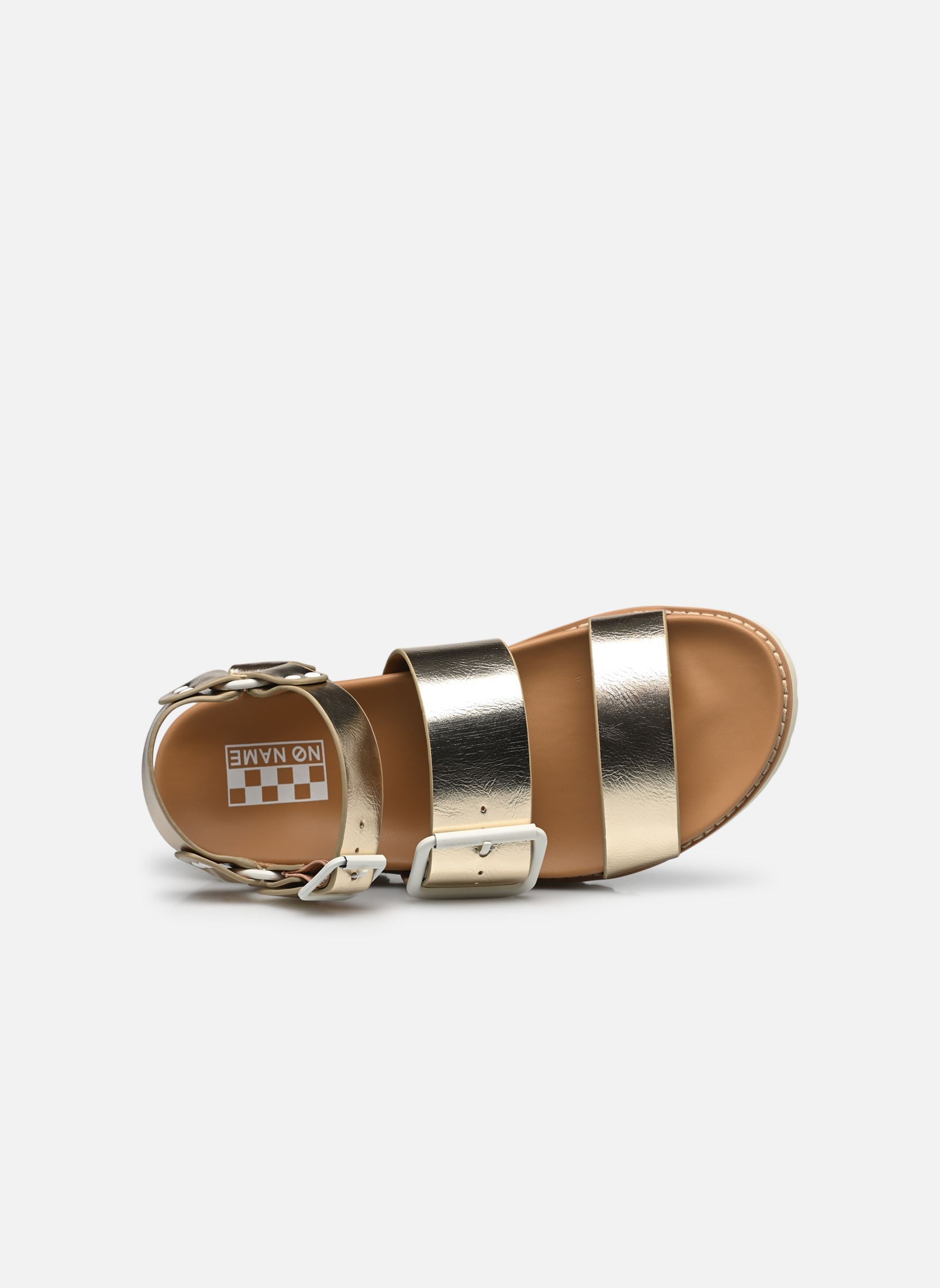 Sandalias y plataformas de cuña June Ankle mujer oro y bronce No Name Sandalias y plataformas de cuña June Ankle mujer oro y bronce L.GOLD