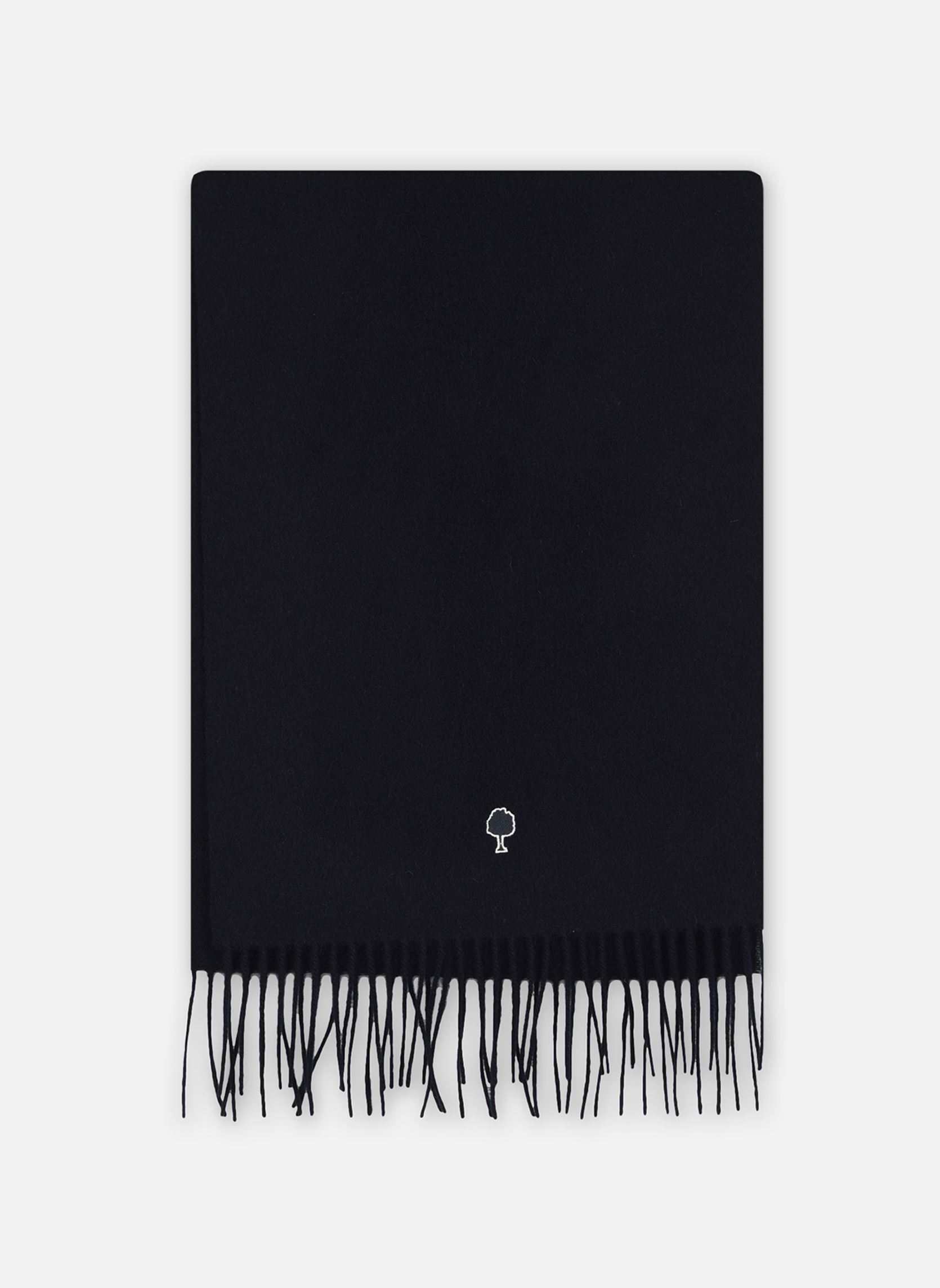 Echarpes Scarf Wool Cashmire bleu Faguo Echarpes Scarf Wool Cashmire bleu NAV00