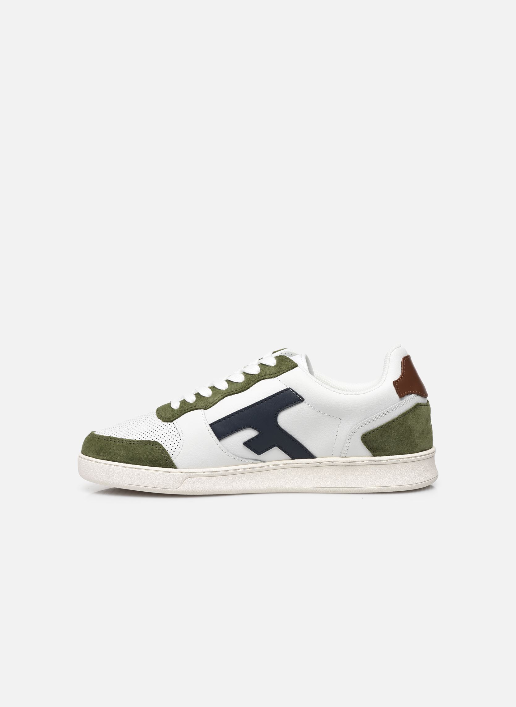 Niedrige Sneaker HAZEL LEATHER SUEDE M herren weiß Faguo Niedrige Sneaker HAZEL LEATHER SUEDE M herren weiß WHI31