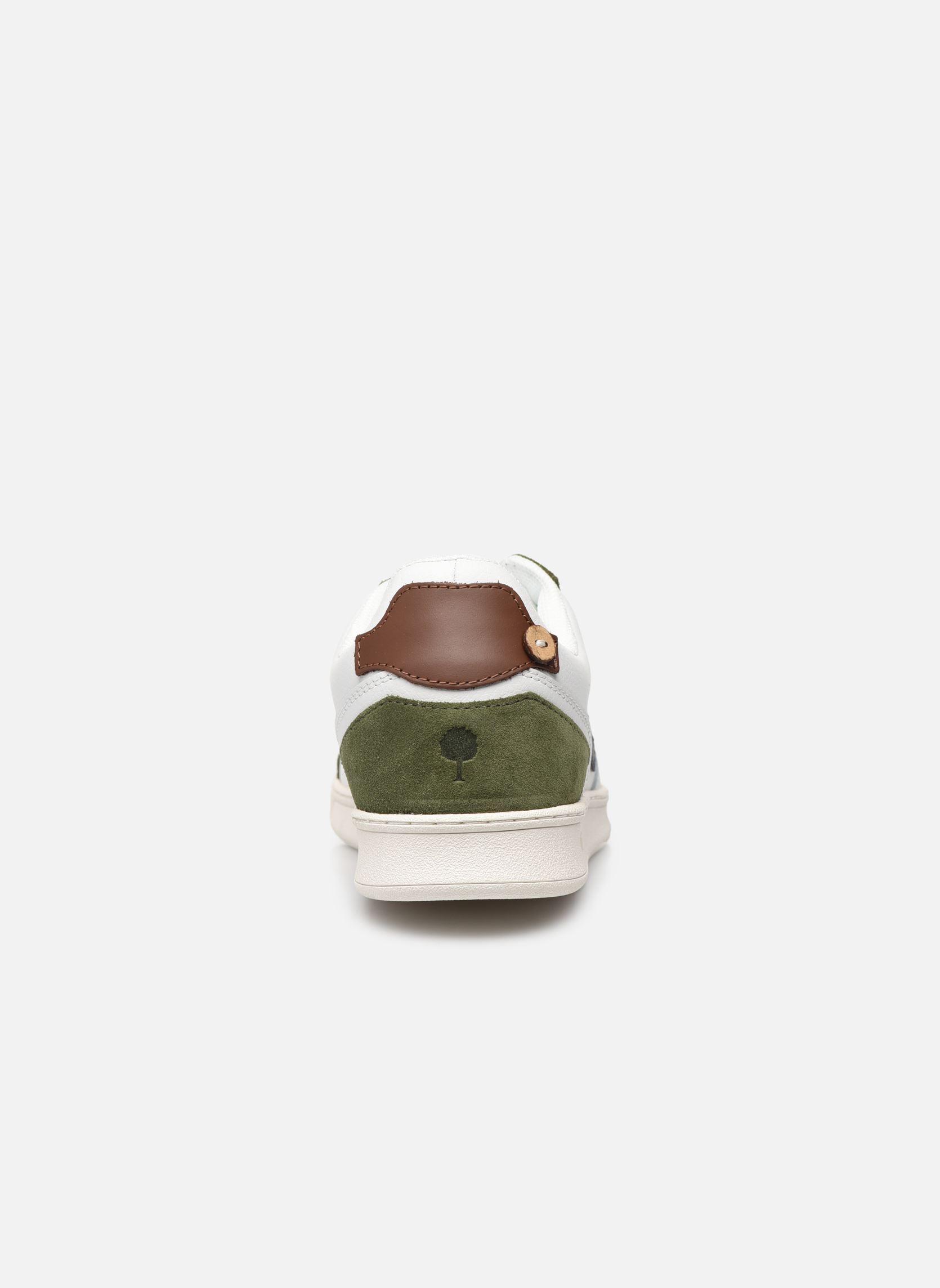 Niedrige Sneaker HAZEL LEATHER SUEDE M herren weiß Faguo Niedrige Sneaker HAZEL LEATHER SUEDE M herren weiß WHI31