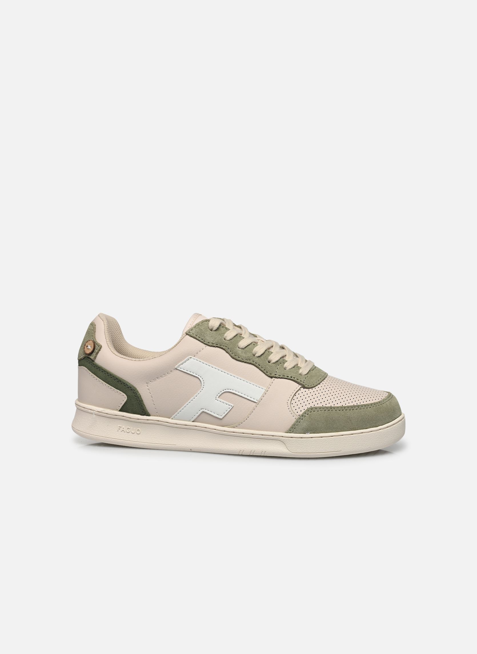 Baskets basses HAZEL LEATHER SUEDE M homme beige Faguo Baskets basses HAZEL LEATHER SUEDE M homme beige ECR87