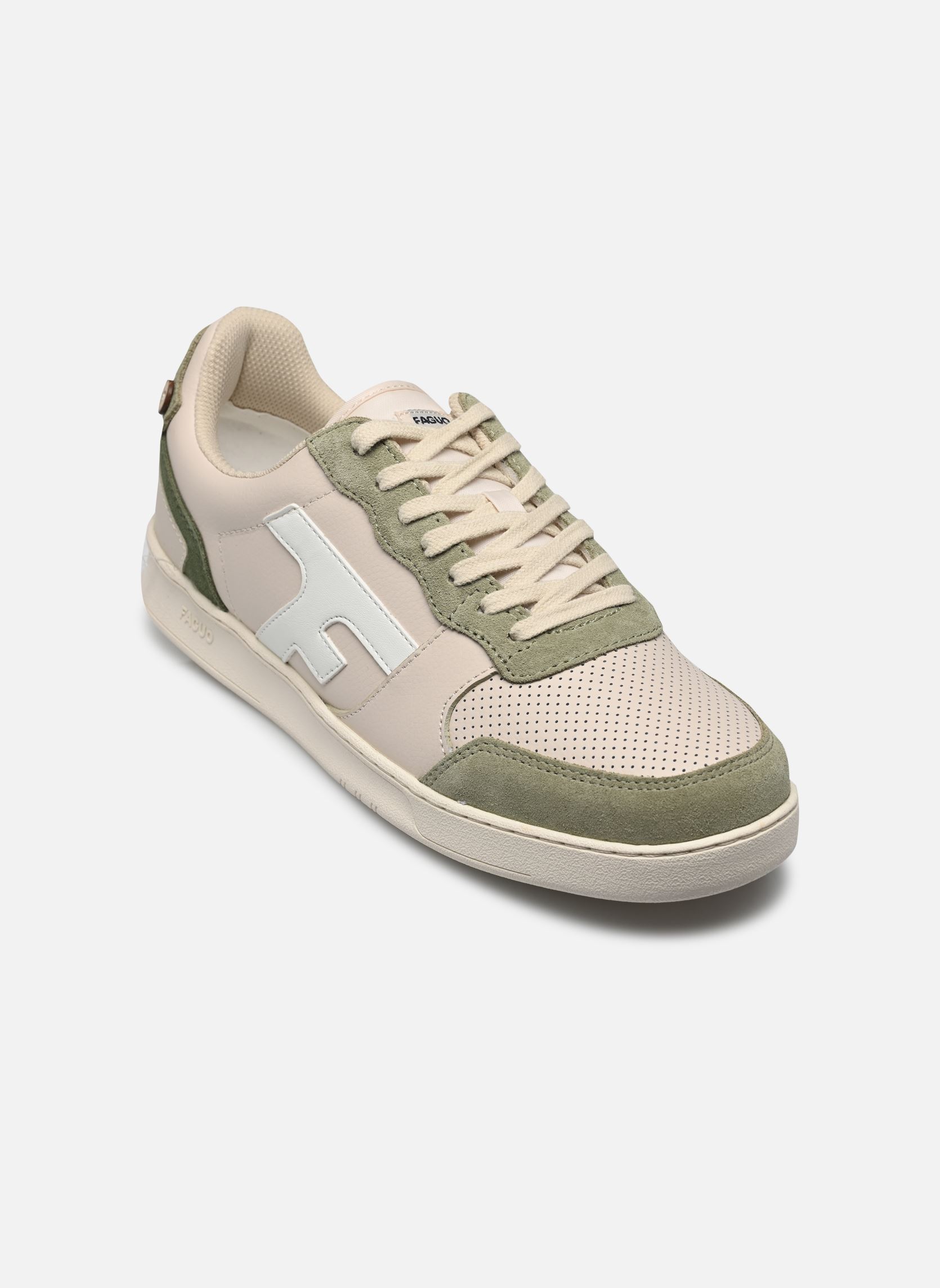 Baskets basses HAZEL LEATHER SUEDE M homme beige Faguo Baskets basses HAZEL LEATHER SUEDE M homme beige ECR87