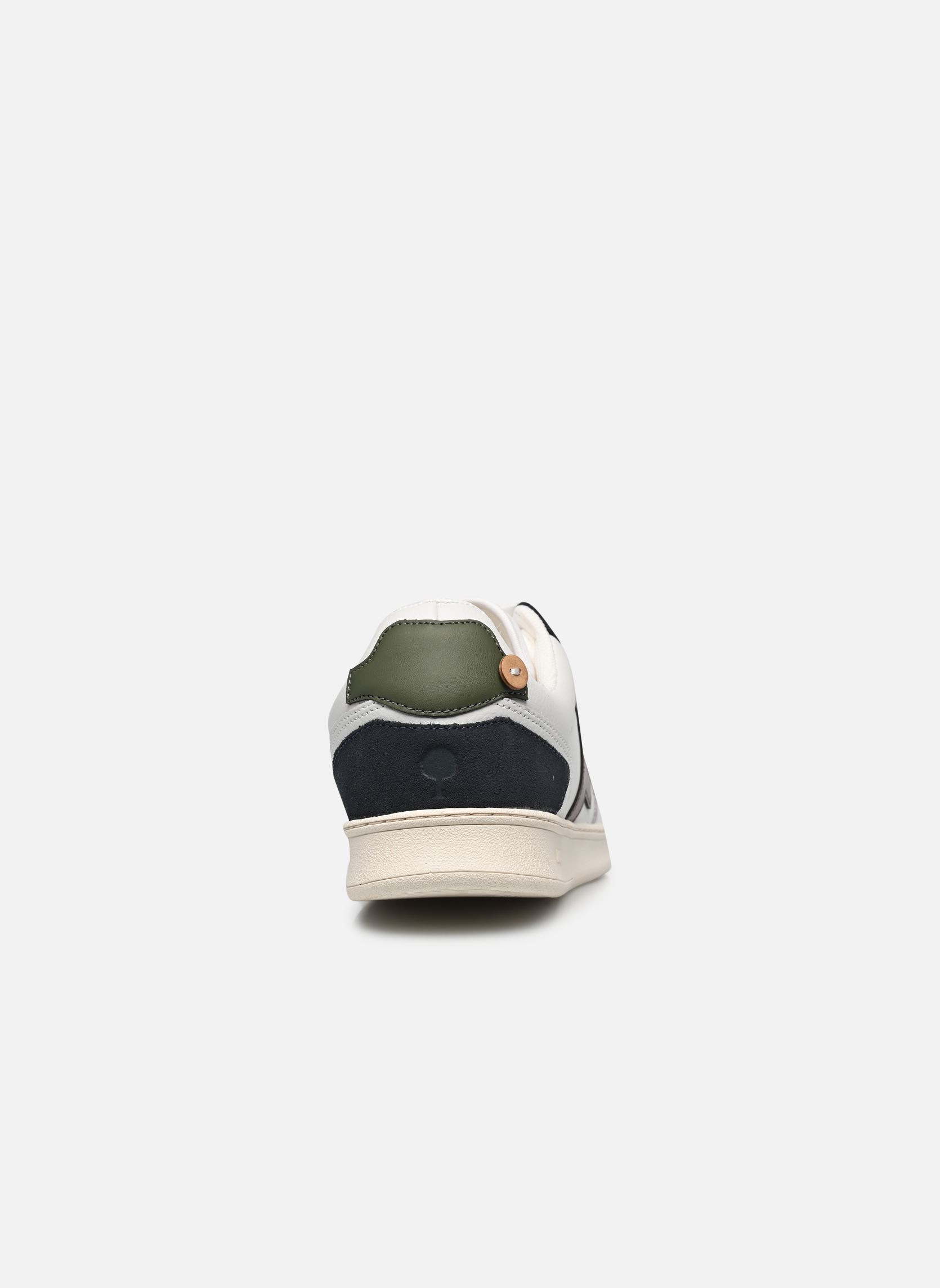 Niedrige Sneaker HAZEL LEATHER SUEDE M herren mehrfarbig Faguo Niedrige Sneaker HAZEL LEATHER SUEDE M herren mehrfarbig WHITE/NAVY