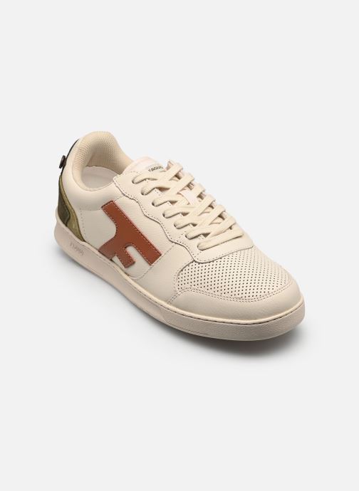 Faguo Baskets basses HAZEL LEATHER SUEDE M homme beige