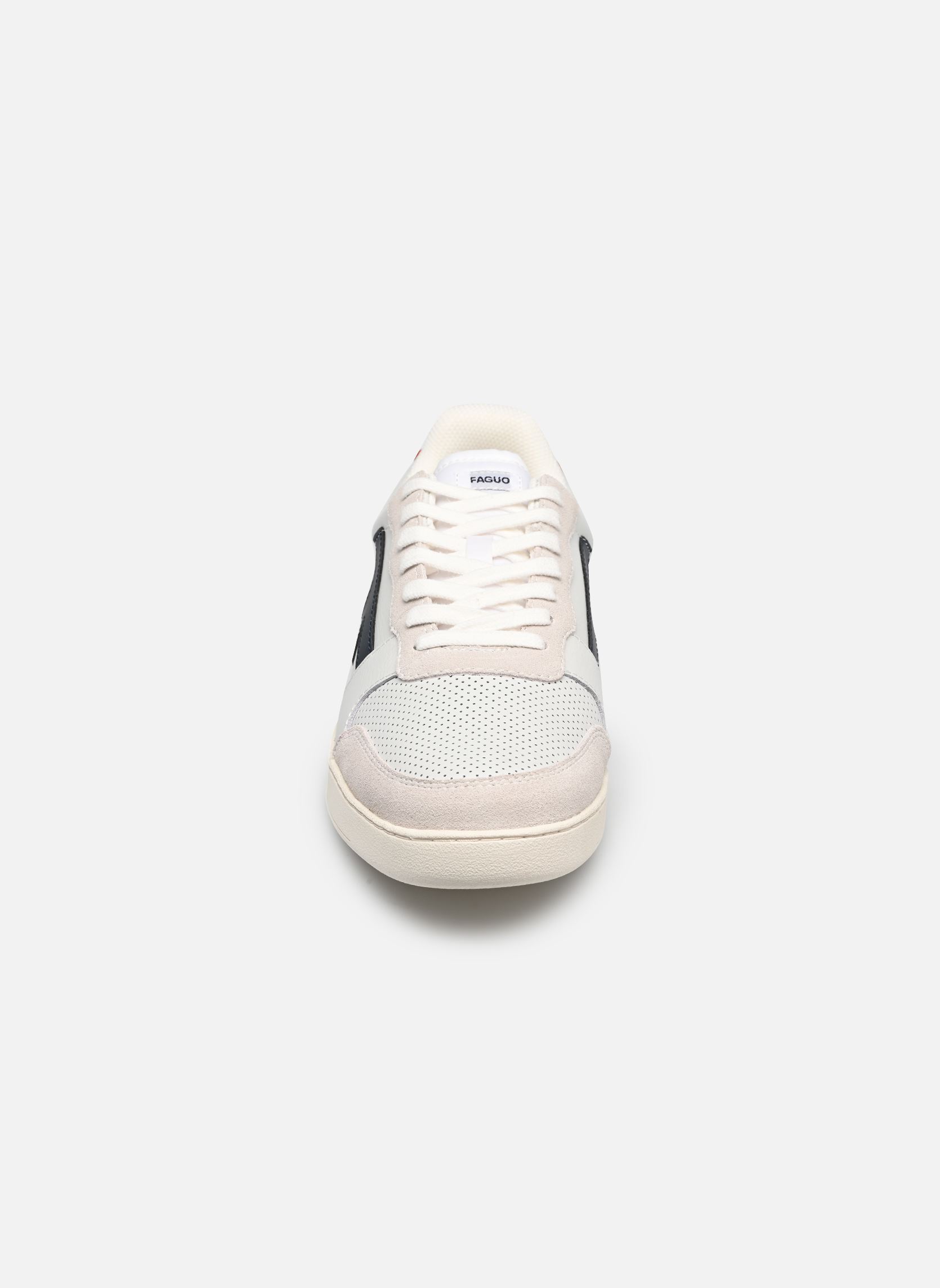 Baskets basses HAZEL LEATHER SUEDE M homme gris Faguo Baskets basses HAZEL LEATHER SUEDE M homme gris CREAM/NAVY