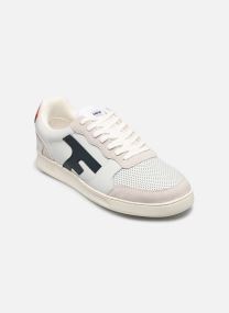 Niedrige Sneaker HAZEL LEATHER SUEDE M herren weiß
