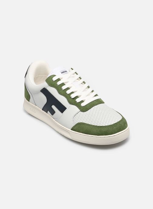 Faguo Baskets basses HAZEL LEATHER SUEDE M homme blanc