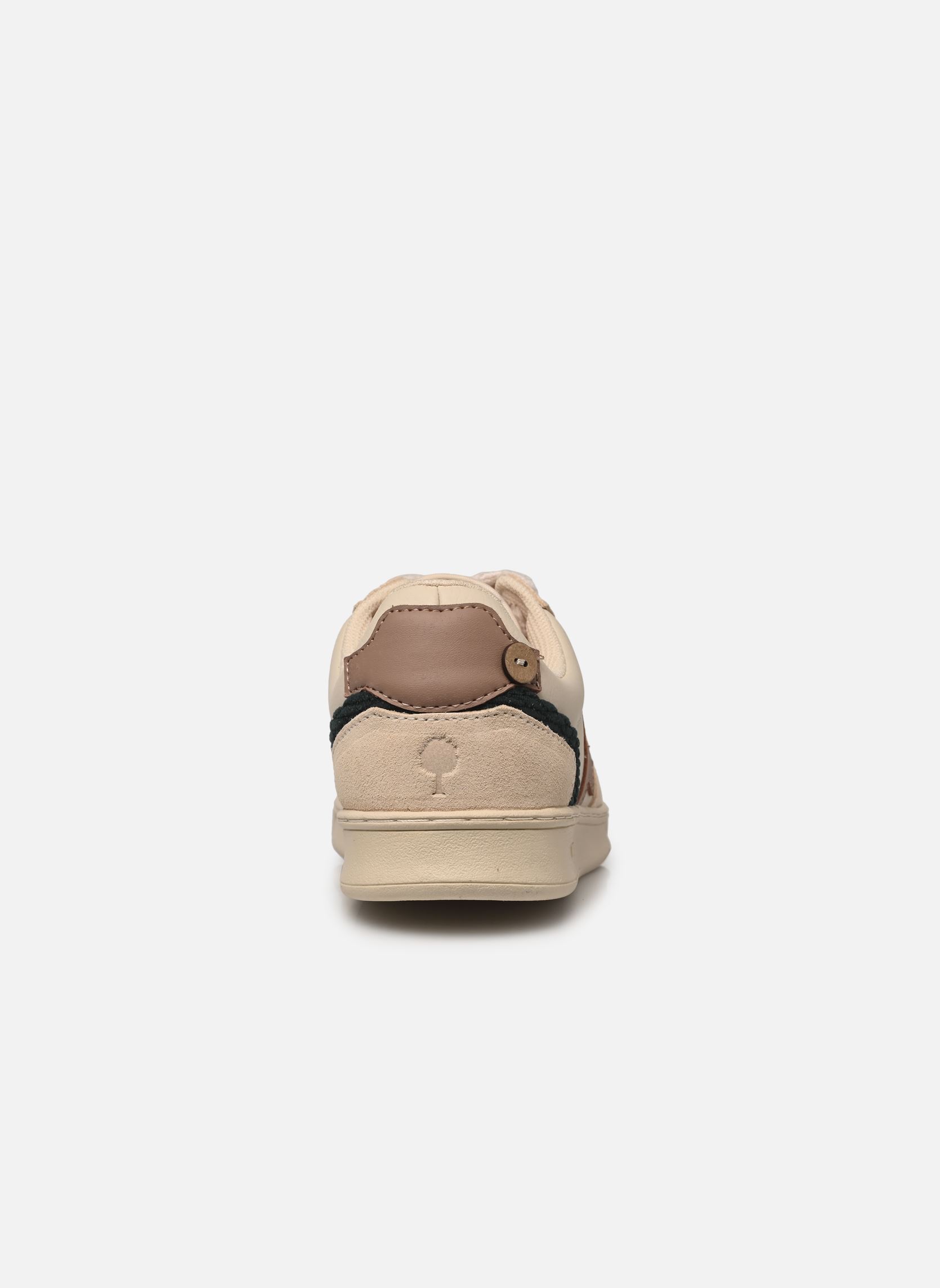 Sneakers basse HAZEL LEATHER SUEDE W donna beige Faguo Sneakers basse HAZEL LEATHER SUEDE W donna beige ECRU/EMERALD GREEN/ALMONDINE