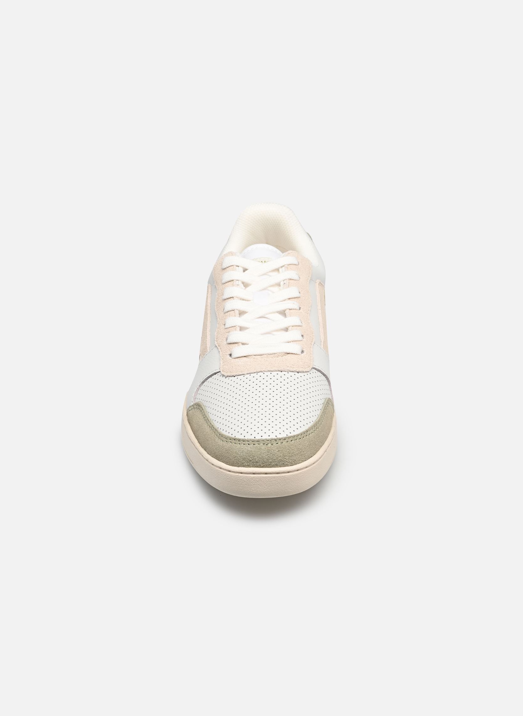 Niedrige Sneaker HAZEL LEATHER SUEDE W damen weiß Faguo Niedrige Sneaker HAZEL LEATHER SUEDE W damen weiß WHITE/LIGHT OCEAN