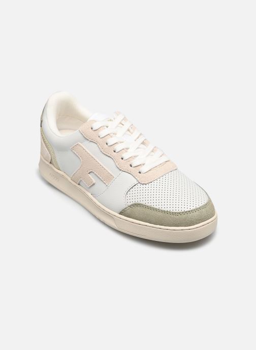 Faguo Niedrige Sneaker HAZEL LEATHER SUEDE W damen weiß