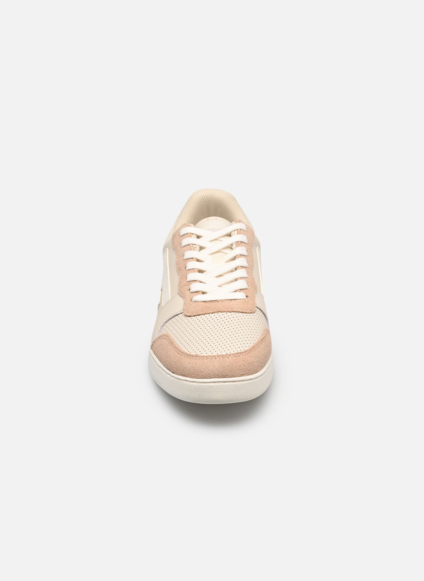 Niedrige Sneaker HAZEL LEATHER SUEDE W damen beige Faguo Niedrige Sneaker HAZEL LEATHER SUEDE W damen beige CREAM/SILVER