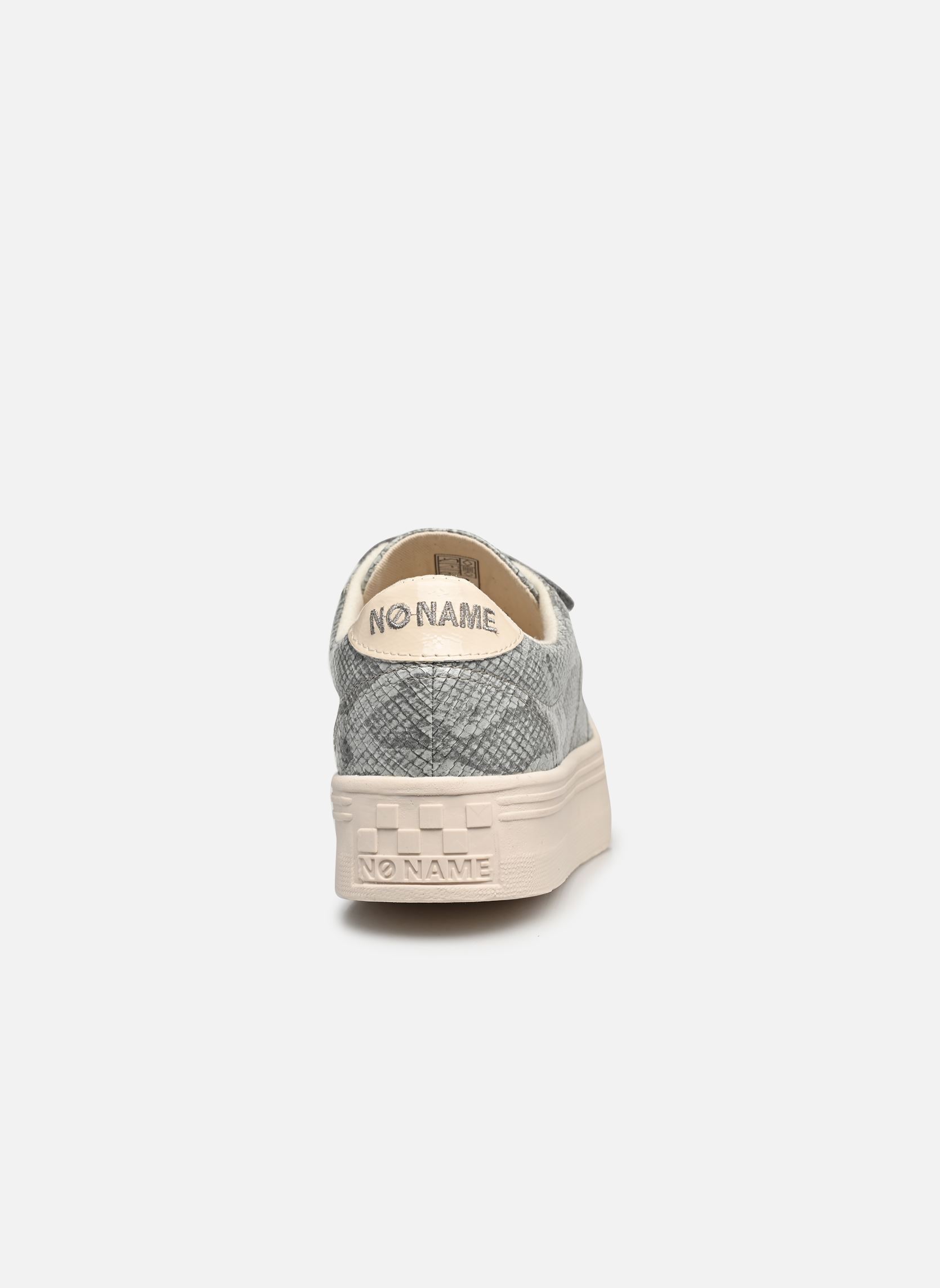 Baskets basses PLATO M STRAPS femme gris No Name Baskets basses PLATO M STRAPS femme gris JADE