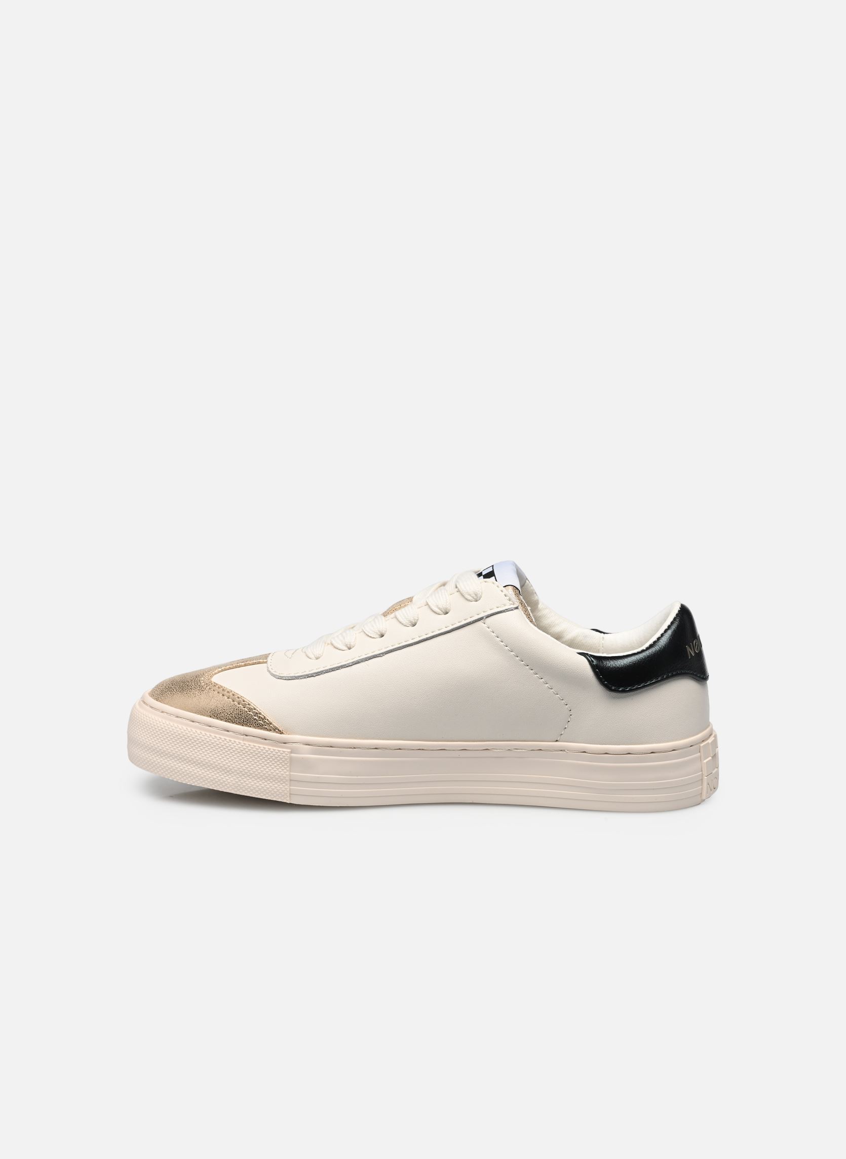 Baskets basses ARCADE SIDE femme blanc No Name Baskets basses ARCADE SIDE femme blanc DOVE/ GOLD /CEDRE