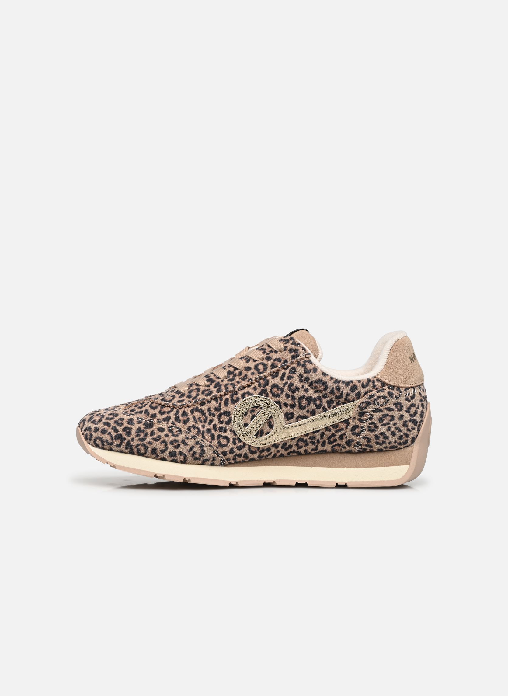 Baskets basses City Run Jogger femme beige No Name Baskets basses City Run Jogger femme beige BEIGE/L.GOLD