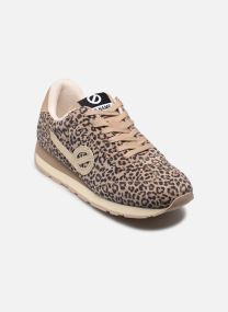 Baskets basses City Run Jogger femme camel