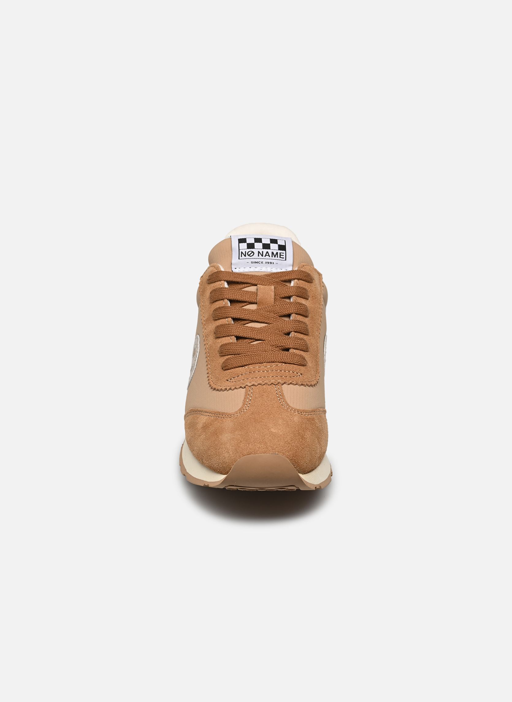 Lage sneakers City Run Jogger dames beige No Name Lage sneakers City Run Jogger dames beige BROWNNUTS