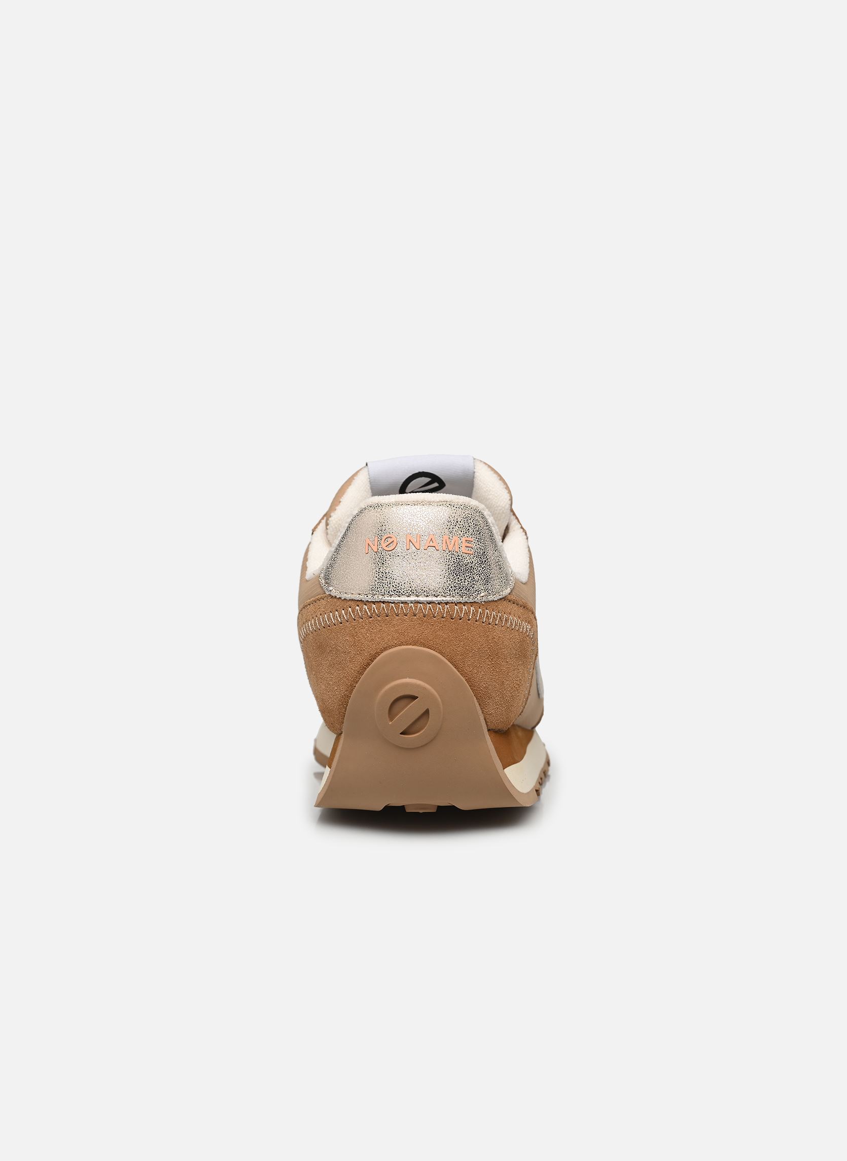 Lage sneakers City Run Jogger dames beige No Name Lage sneakers City Run Jogger dames beige BROWNNUTS