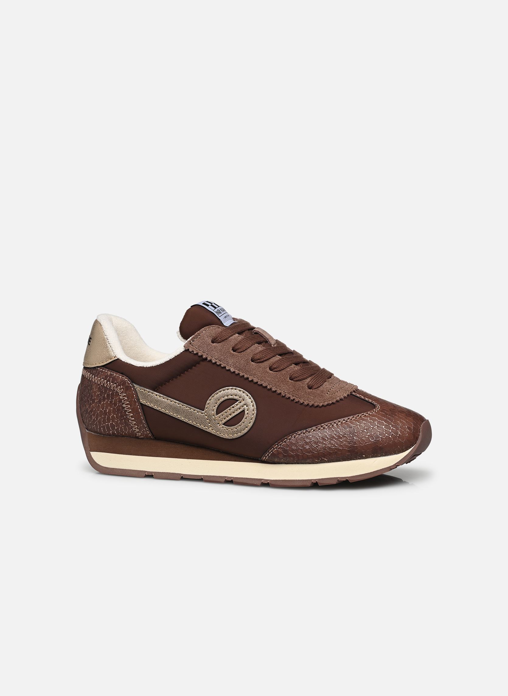 Baskets basses City Run Jogger femme marron No Name Baskets basses City Run Jogger femme marron BROWNBROWN-GOLD